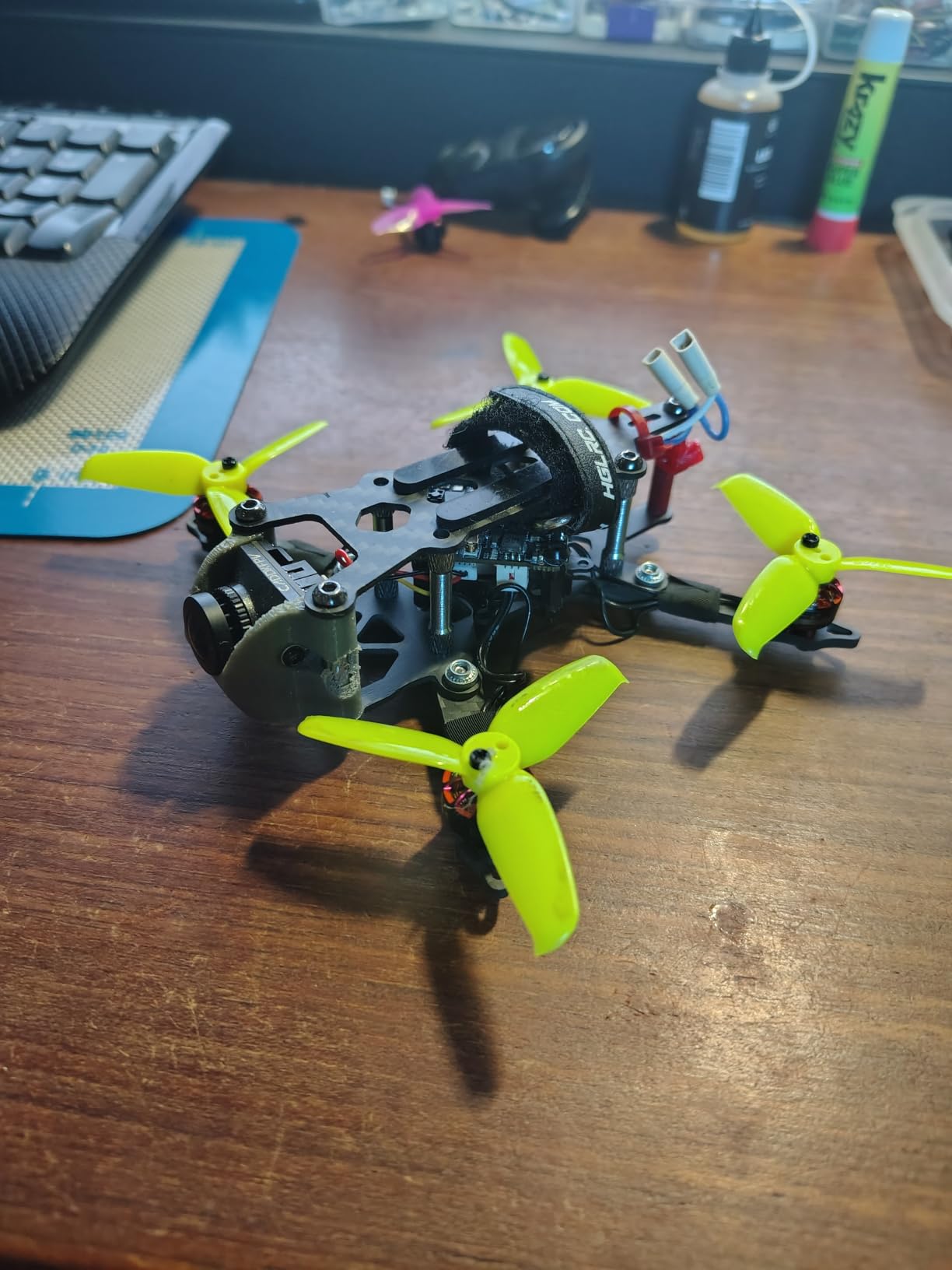 Caddx Ratel 2 V2 Micro FPV Camera with Switchable 2.1mm Lens 16:9/4:3 NTSC/PAL 1/1.8 Inch Starlight for RC FPV Racing/Drone Quadcopter (Black) customer photo 1