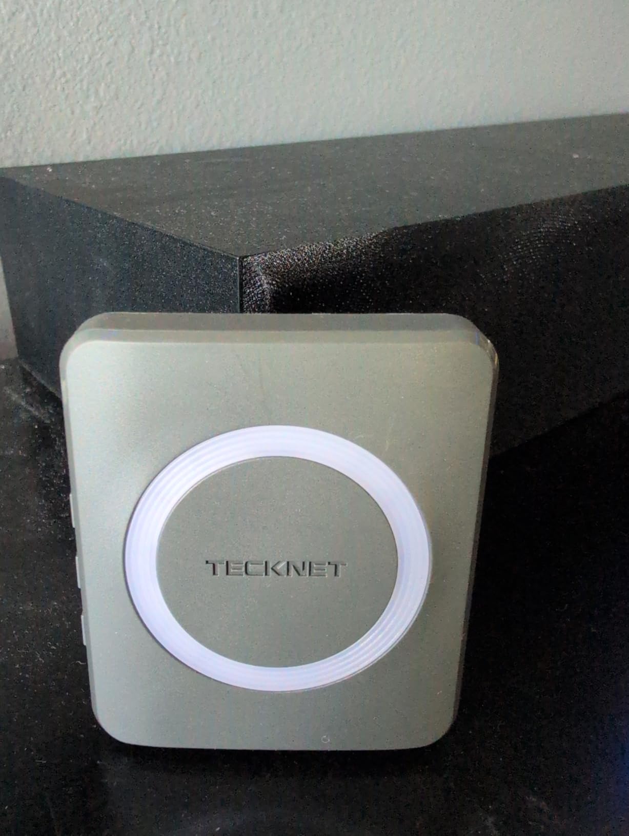TECKNET Wireless Doorbells for Home, IP65 Waterproof 1,970Ft 120dB Door Bell Ringer Wireless for Classroom with 60 Chimes & 5 Volume Levels, RGB Flash, Tarnish customer photo 1