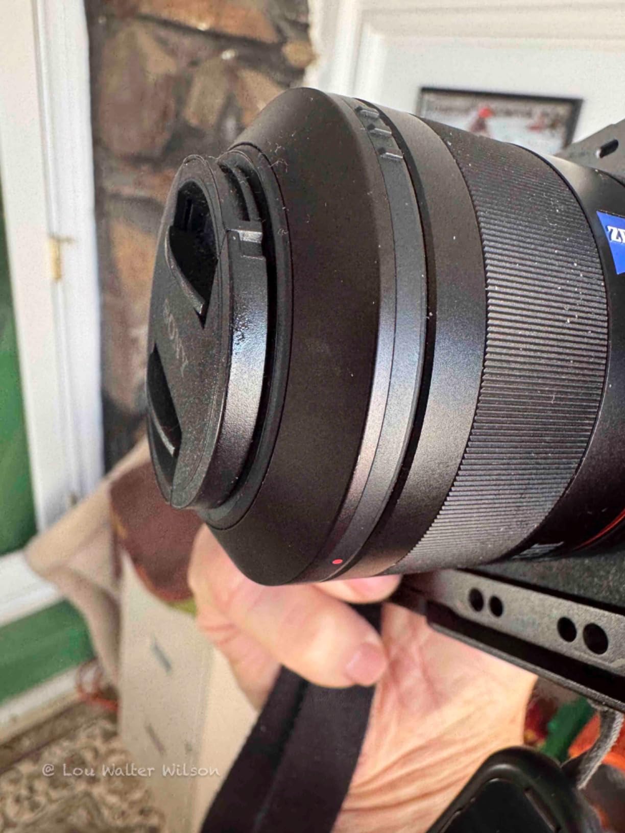 SMALLRIG Thumb Grip for Sony Alpha 7C II/Alpha 7CR / Alpha 7C, Ergonomic Design, Built-in Cold Shoe, for Light, Microphone, Weight Only 8g (Sliver) - 4818 customer photo 2
