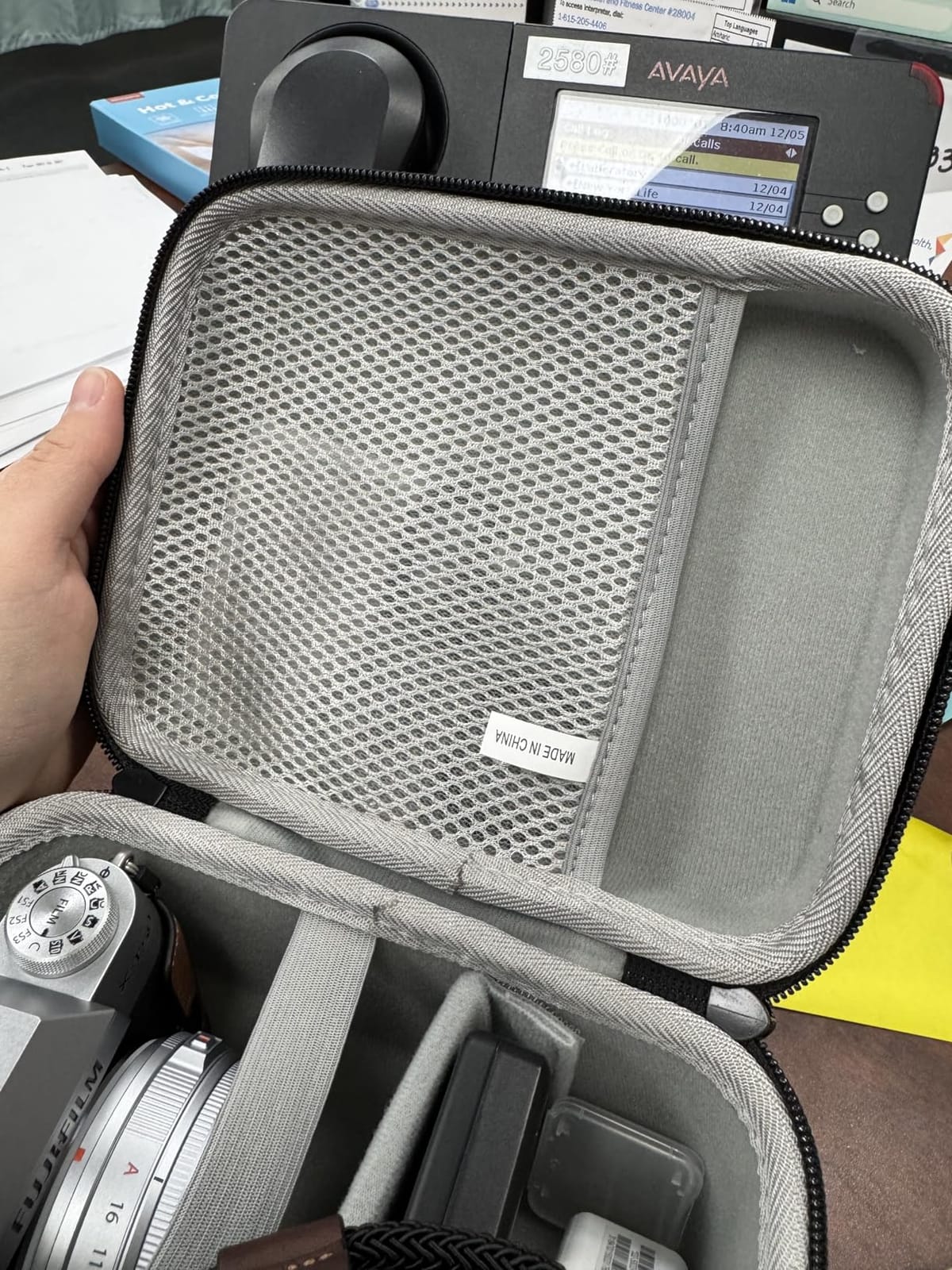 Hard EVA Carrying Case Compatible with Fujifilm X-T50, X-T5, X-T30 II, X-T30, X-T10, X-T20 Mirrorless Digital Camera Kit storage box (Fits 16-50mm / 18-55mm Lenses) customer photo 2