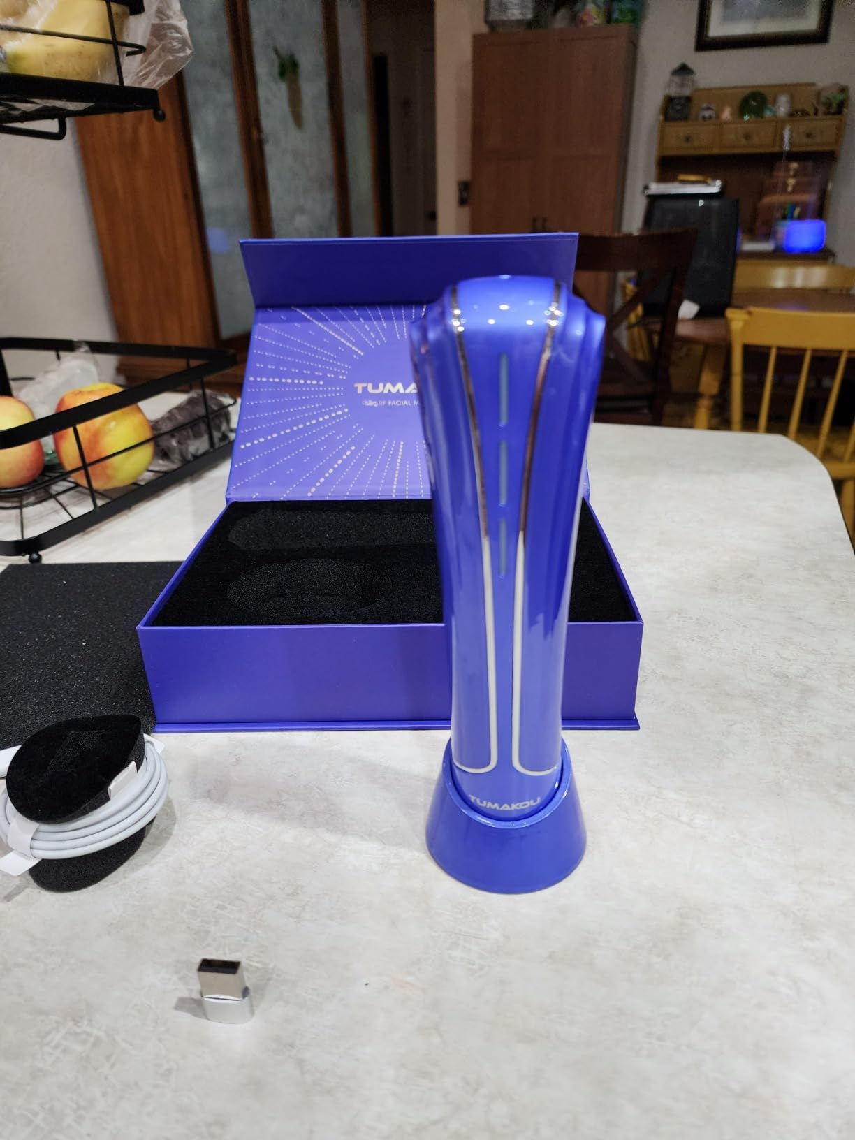 RF Radio Frequency Facial Device - LED Red Light Therapy Device for Face Skin Care Home Use customer photo 2