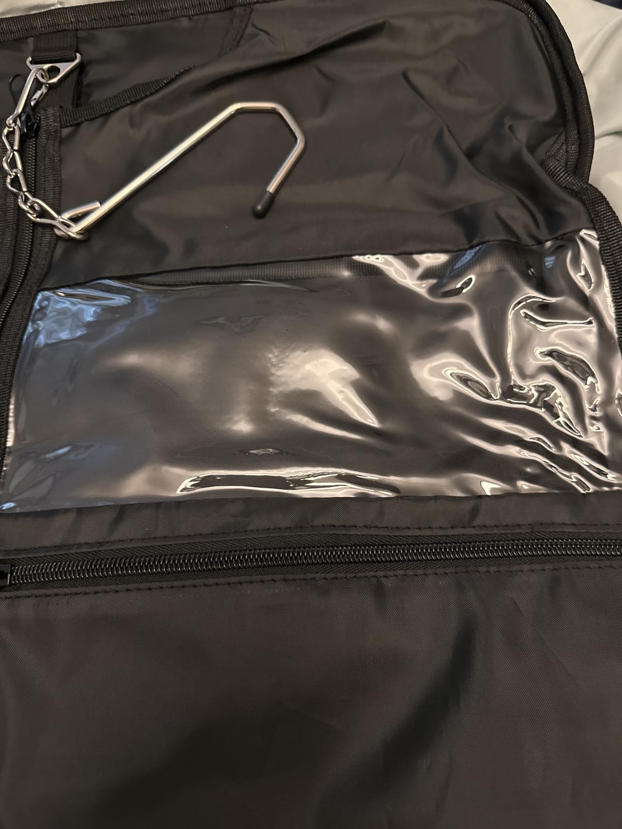 Noozion Garment Bag for Travel, Large Carry On Suit Bag for Business Up to 4 Suits, Wrinkle Free Garment Bag for Hanging Clothes with Shoulder Strap, Laptop Compartment, and Wet-Dry Pocket customer photo 1