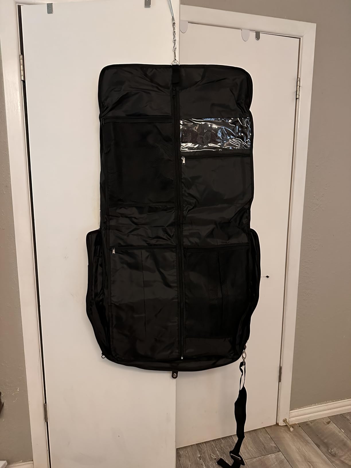 Noozion Garment Bag for Travel, Large Carry On Suit Bag for Business Up to 4 Suits, Wrinkle Free Garment Bag for Hanging Clothes with Shoulder Strap, Laptop Compartment, and Wet-Dry Pocket customer photo 2
