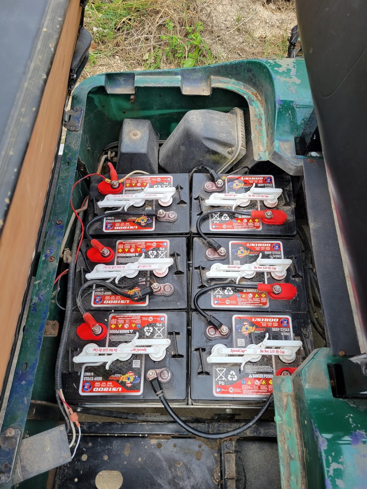 US Battery US1800XC2 6V Deep Cycle Battery, Pack of 6 | 208Ah Golf Cart, Solar, Marine, RV & Industrial Use, BCI Group GC2, Replaces T-605 T605, Replaces T-105 T105 customer photo 1
