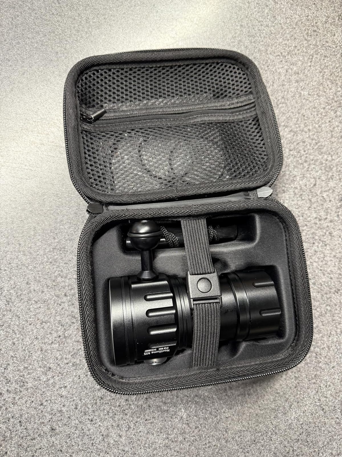 Noctilume N15 6000 Lumens Dive Light - Professional Underwater Video Light with 90 CRI, 6500K White Light, for Scuba Diving/Underwater Photography/Videography (IP68 Waterproof, 80m Depth) customer photo 1