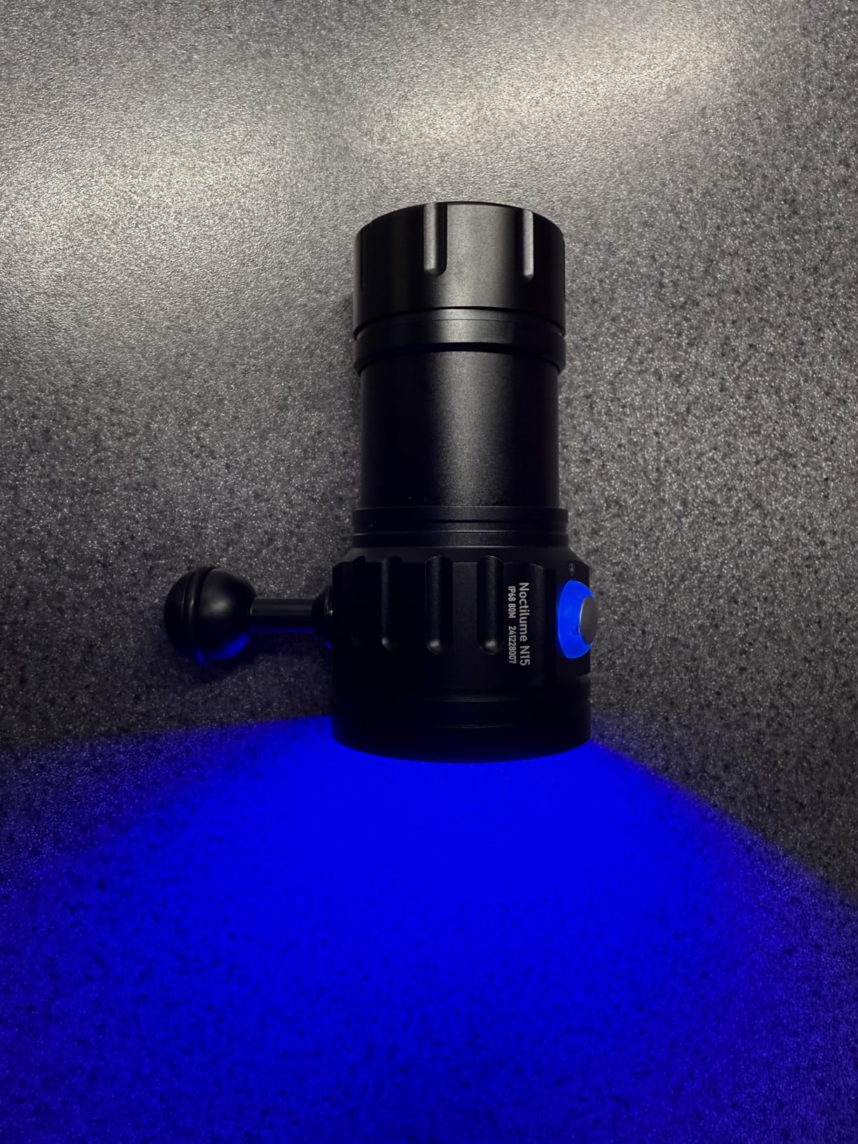 Noctilume N15 6000 Lumens Dive Light - Professional Underwater Video Light with 90 CRI, 6500K White Light, for Scuba Diving/Underwater Photography/Videography (IP68 Waterproof, 80m Depth) customer photo 2