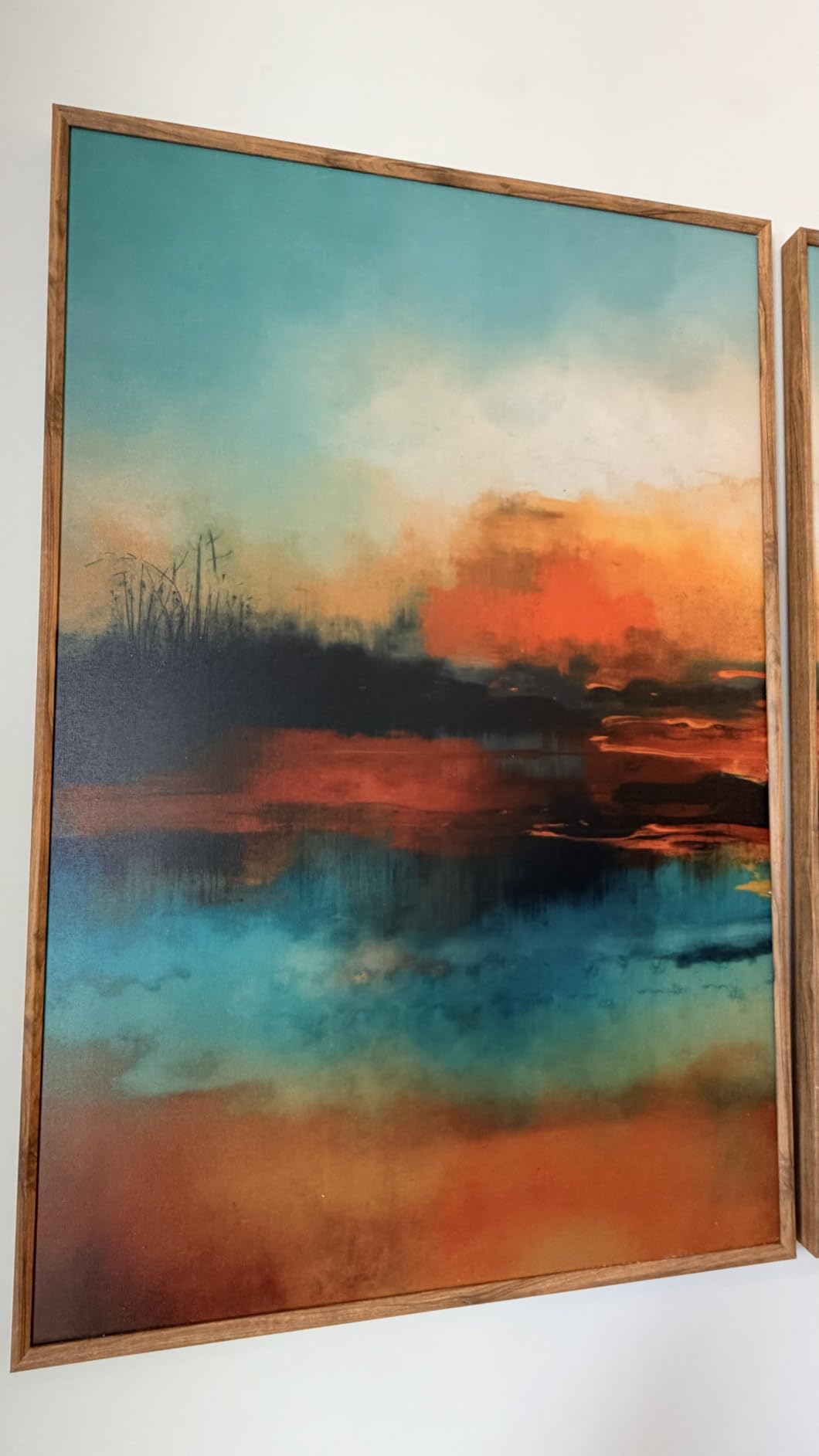 Aryroi Vintage Landscape Framed Canvas Wall Art Set - 16