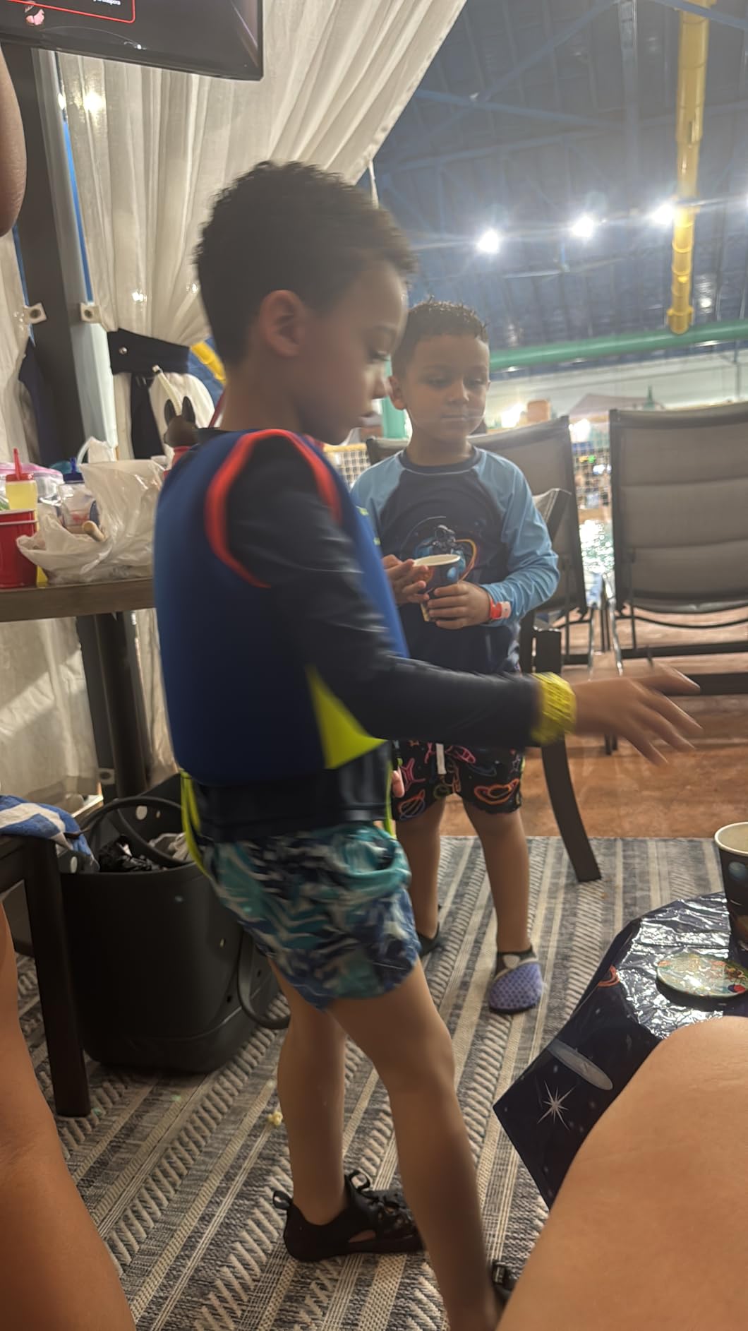 Toddler Swim Vest Kids Floaties Boys Girls Swim Float Jacket Buoyancy Swimwear customer photo 1
