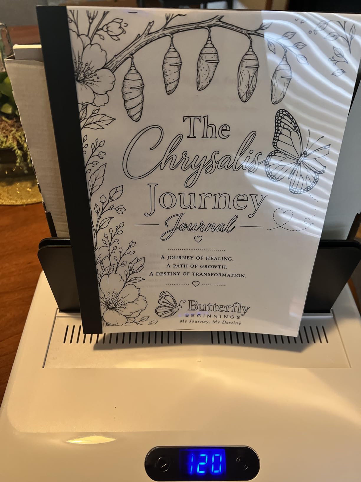 Thermal Binding Machine, 500 Sheets Capacity, No Preheat Time, Digital Touch Panel with Air Cooling, Electric Binder for A4/A5/Letter Size Business Documents, Office and Home Projects customer photo 1
