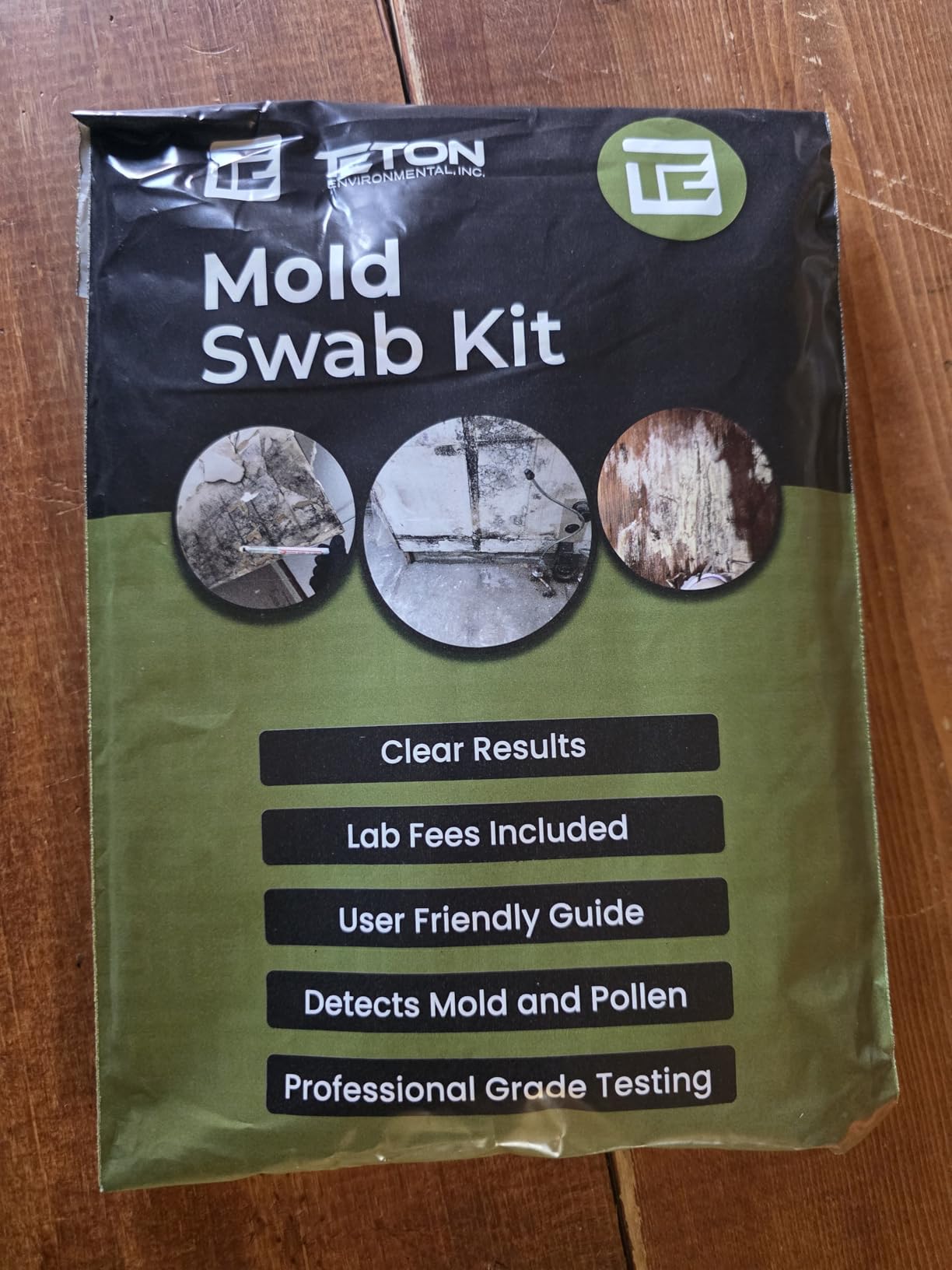 Mold Test Kit for Home - Lab Fees Included, Detects 20+ Mold Types, Swab & Air Sample Testing, Lab Analysis in 1 Business Day Once Lab Receives Sample (1 Pack) customer photo 1