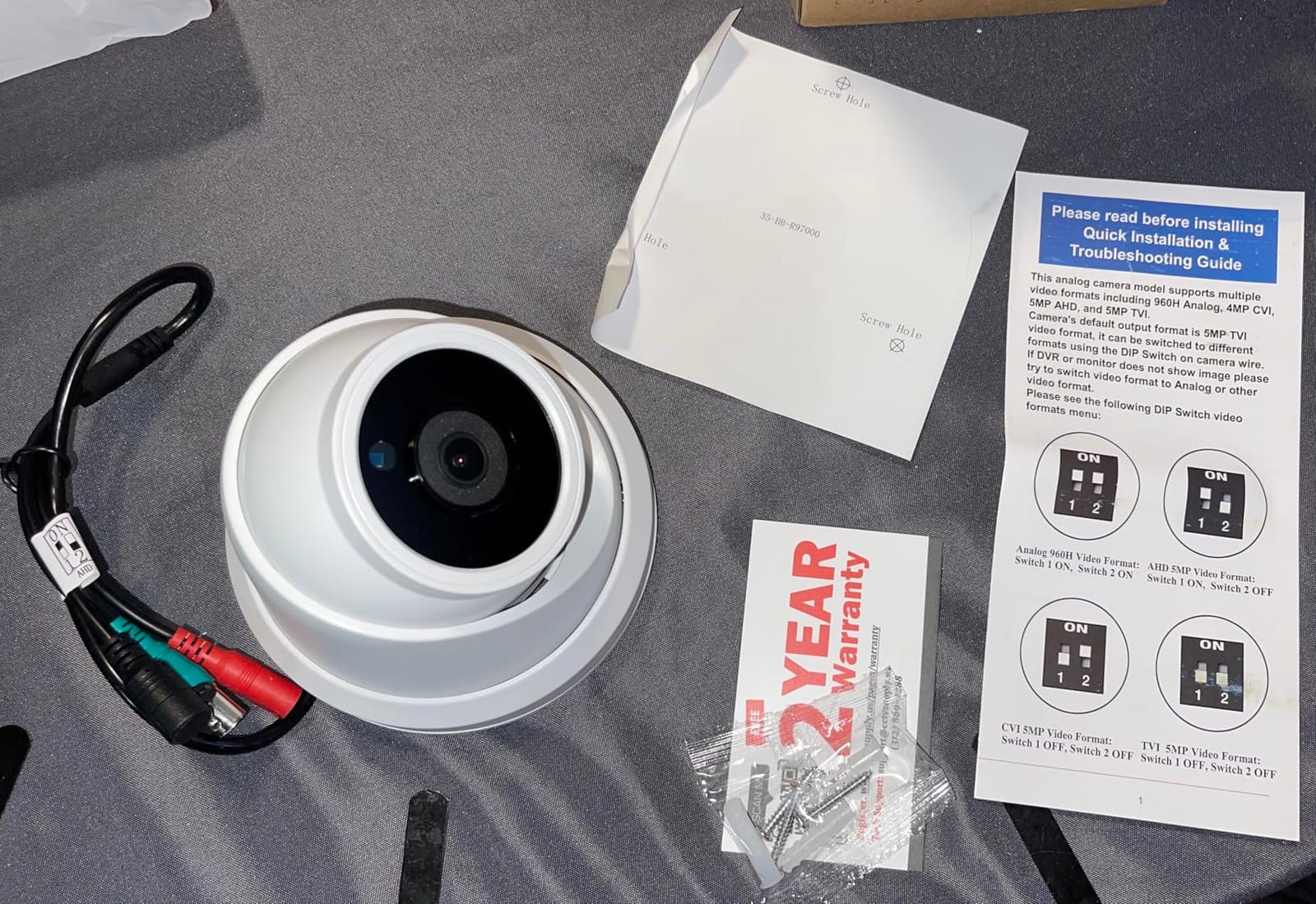 4K 8MP PoE IP Turret Camera Outdoor 24/7 Full Color Night Version 2.8mm 105° Wide Angle, H.265, IP67, Compatible with Uniview NVR, NDAA Compliant IP Security Camera customer photo 2
