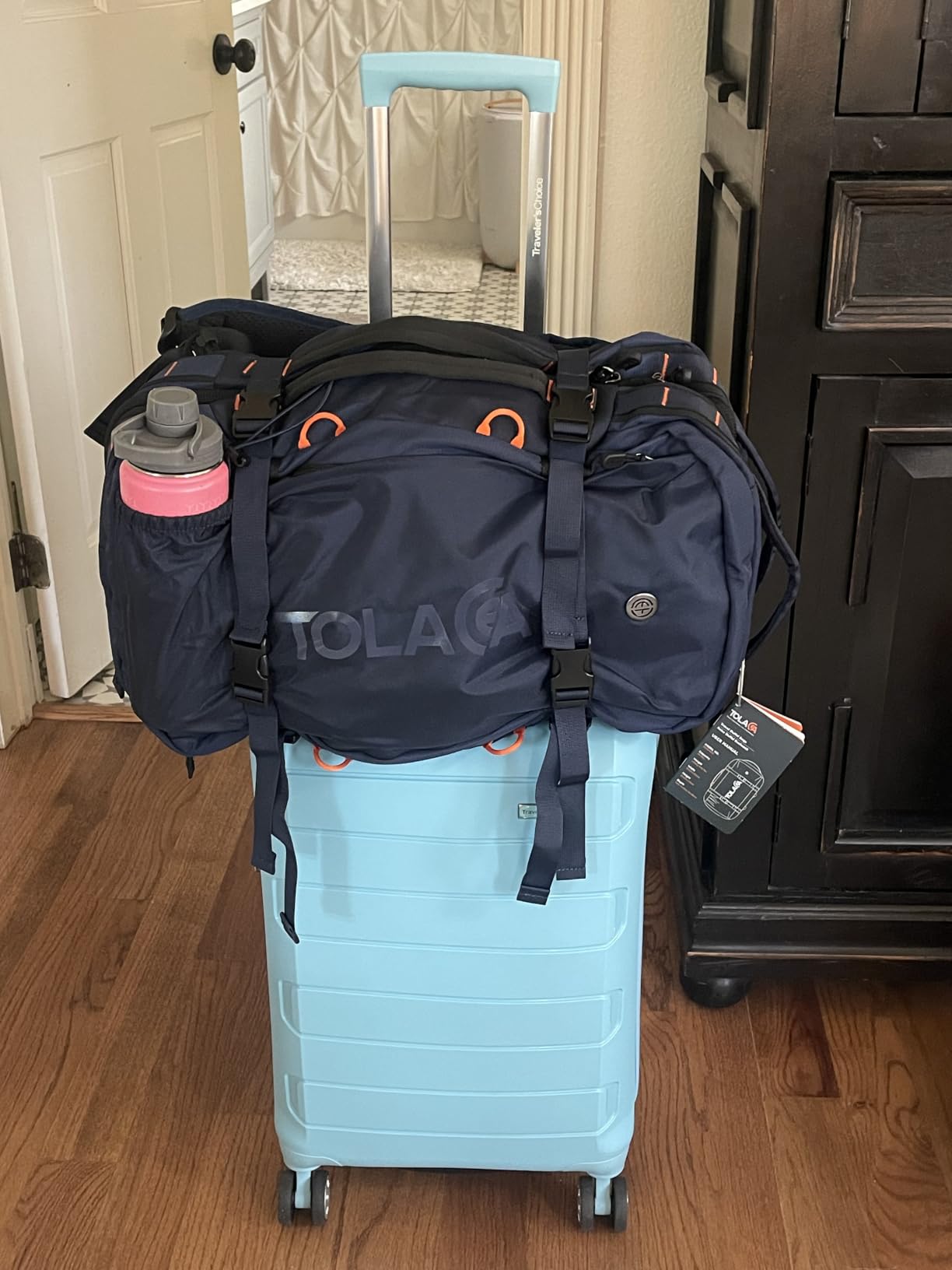 Tolaccea Travel Backpack 40-50L, 16