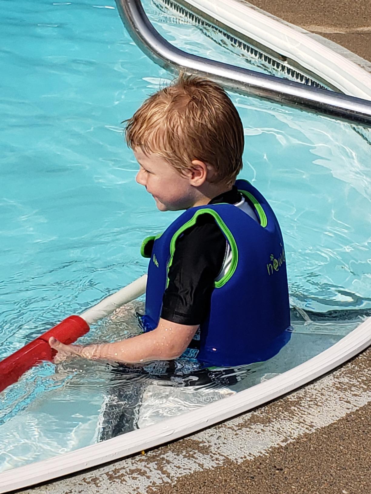 Gogokids Toddler Swim Vest Floaties, Swimming Jacket Pool Floats 33-125 lbs | 2026 Upgraded Buoyancy, Neoprene Kids Swim Vest w/Zipper, Toddler Floaties for Pool Beach Outdoor Water Play Kids Boys Girls customer photo 2