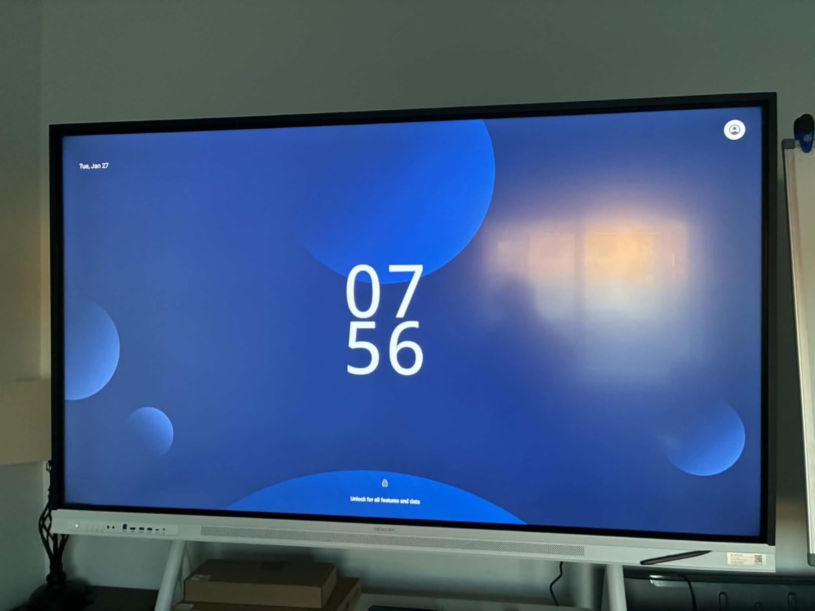 75 Inch 4K Smart Board - Google EDLA-Certified Interactive Whiteboard, Android 14, 50-Point Touch, Wireless Casting - Digital Whiteboard for Classrooms & Hybrid Offices (Board Only) customer photo 2
