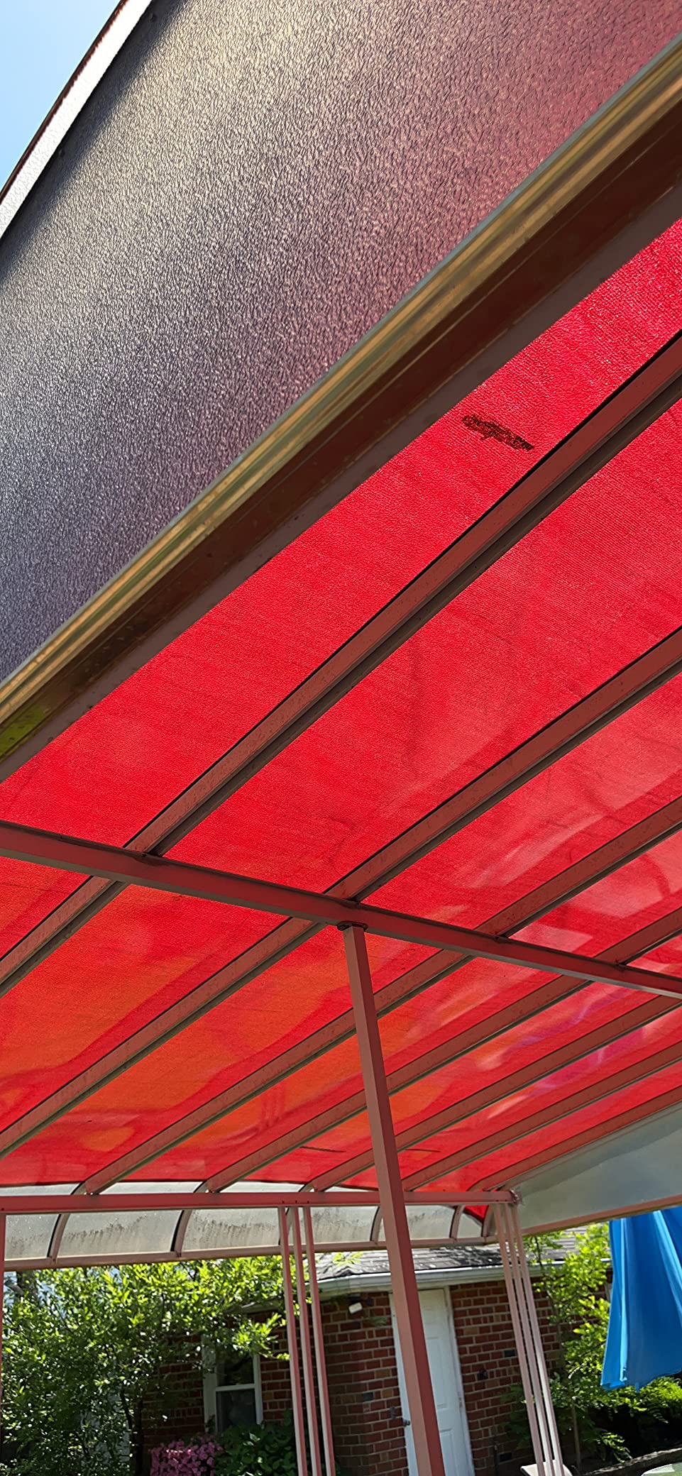 Colourtree 12' x 12' Beige Sun Shade Sail Square Canopy - UV Block UPF50, Water Permeable & Heavy Duty Awning for Patio, Garden, Backyard, Yard, Outdoor customer photo 1