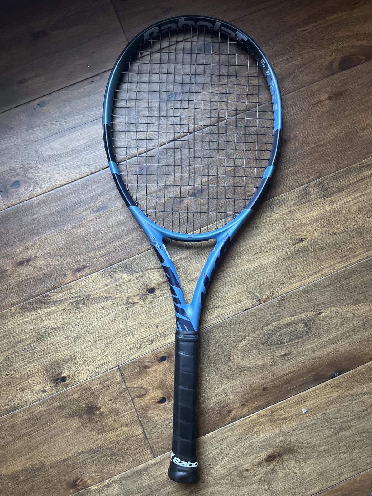 Babolat Pure Drive 11th Gen Tennis Racquet Strung with 16g Syn Gut at Mid-Range Tension customer photo 1