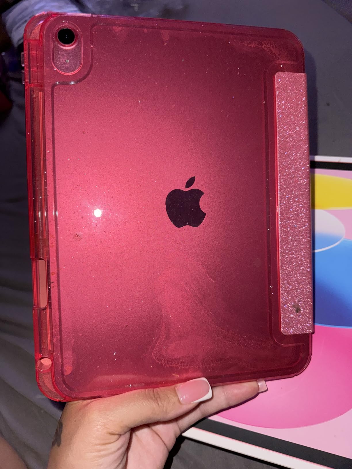 Apple iPad 11-inch: A16 chip, 11-inch Model, Liquid Retina Display, 256GB, Wi-Fi 6, 12MP Front/12MP Back Camera, Touch ID, All-Day Battery Life - Blue customer photo 1