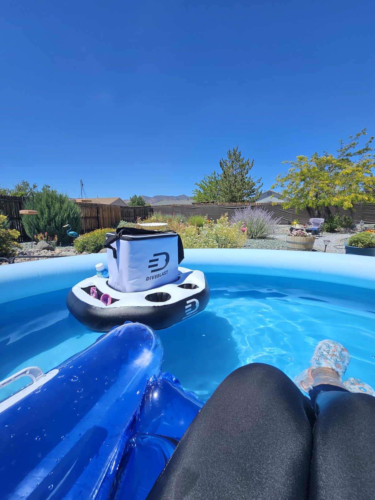 Floating Cooler for Pool, Lake, River and Kayak, Holds 24 Cans, Insulated customer photo 2