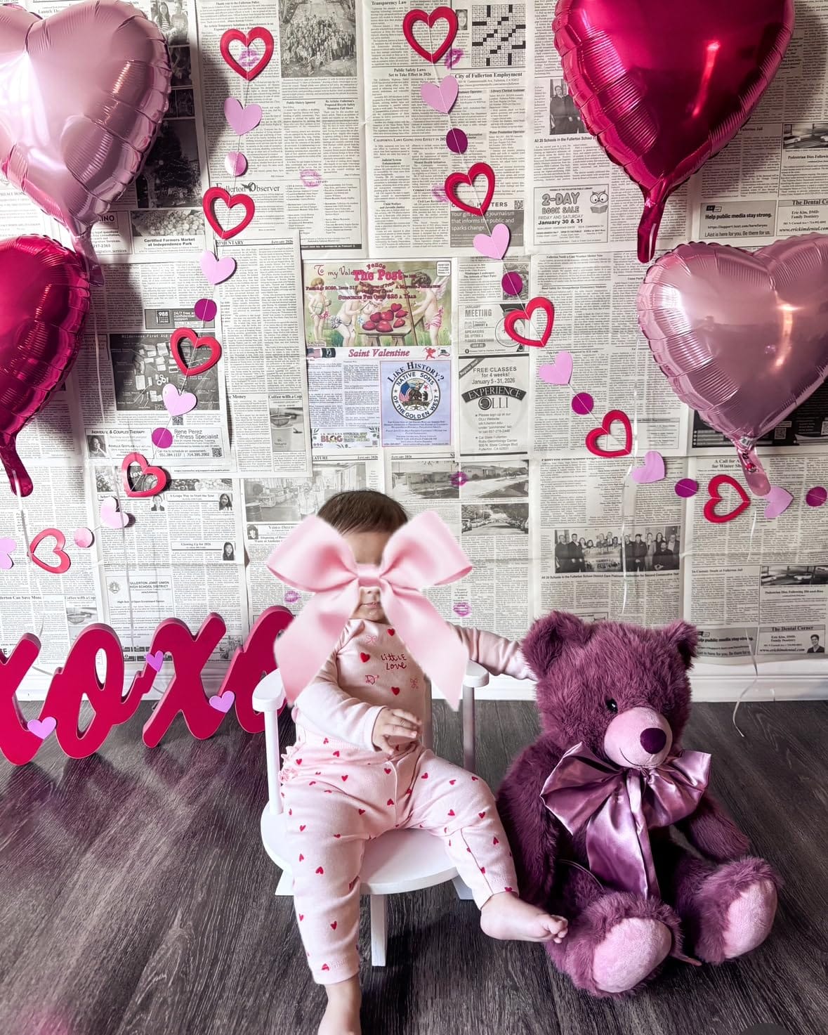 Baby Photography Props White Wooden Stool Toddler Posing Props Cake Smash | Baby Milestone Chair for First Birthday Portraits, Cake Smash Sessions, Studio Shoots, Family Photos and Themed Setups customer photo 1