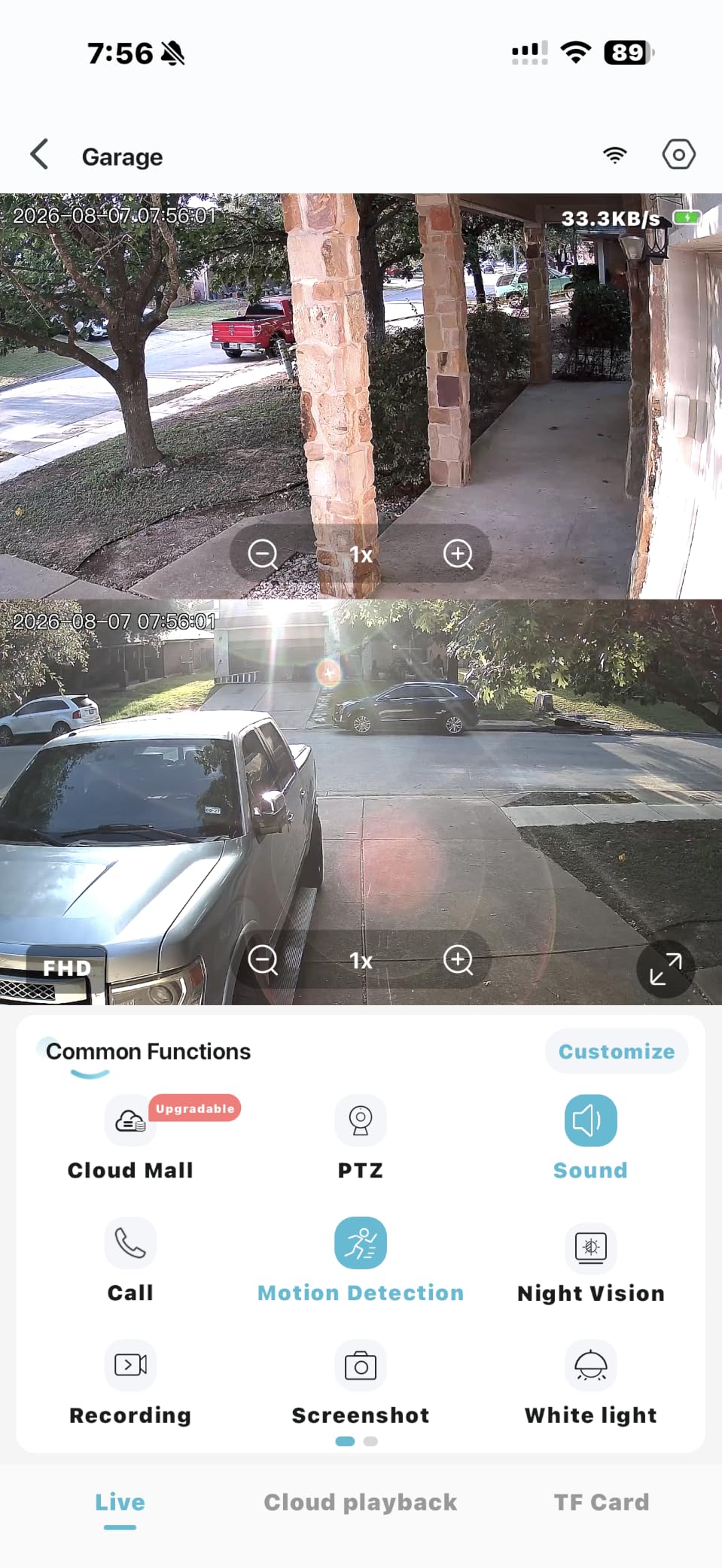 LETSCEE Security Cameras Outdoor WiFi, 5G/2.4G Cameras for Home Security Solar Power with Dual Lens, Motion Detection, Night Vision, 2-Way Audio, Weather Proof, No Subscription Fee customer photo 2
