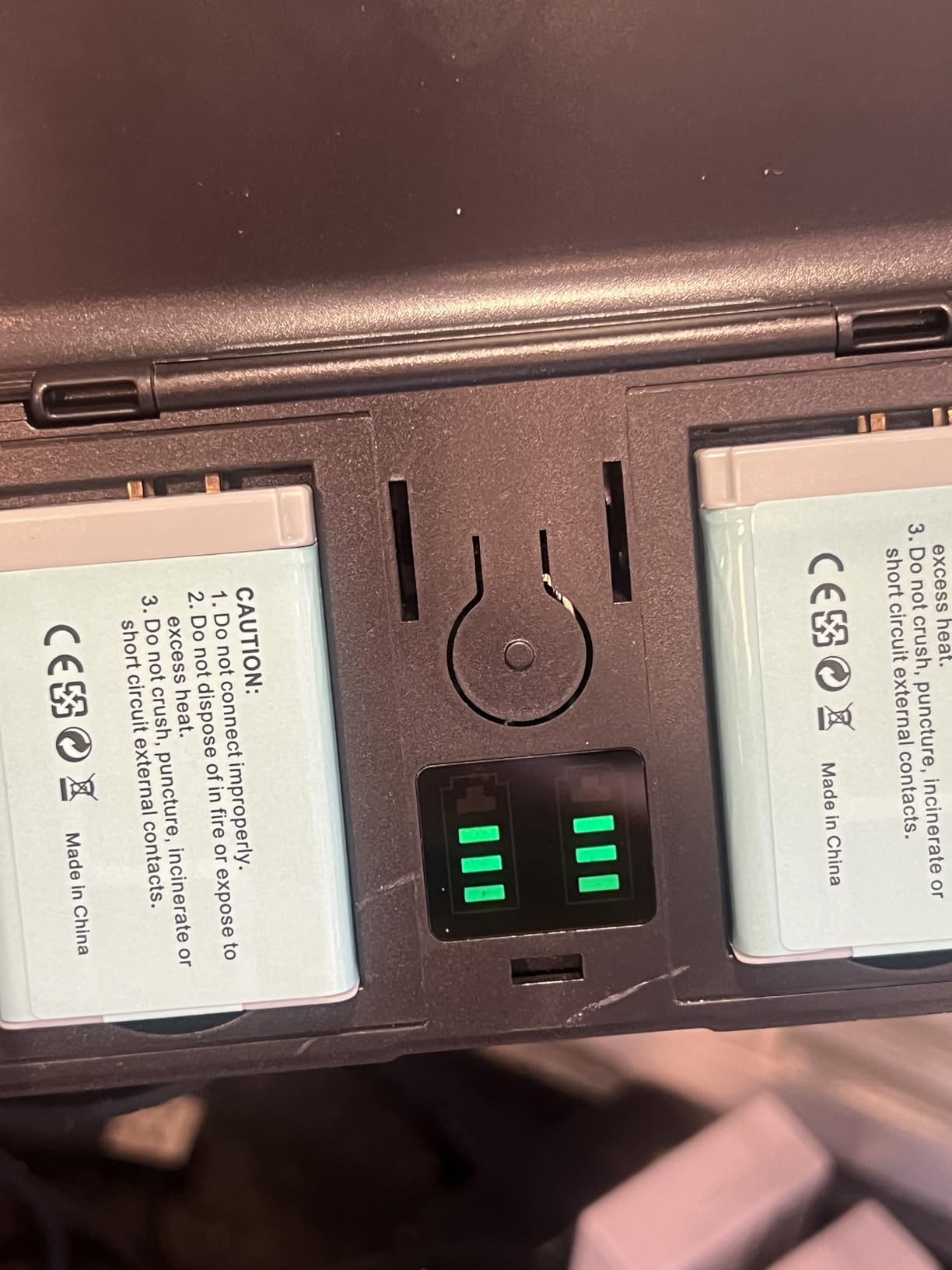 NB-13L Battery 2-Pack and Charger Set, Rechargeable Dual Battery Case | Camera Accessories for Canon G9X, G5X, G1X, G7X Mark II/III, SX620/SX720/SX730/SX740 HS, EOS M10/M100/M6 customer photo 2