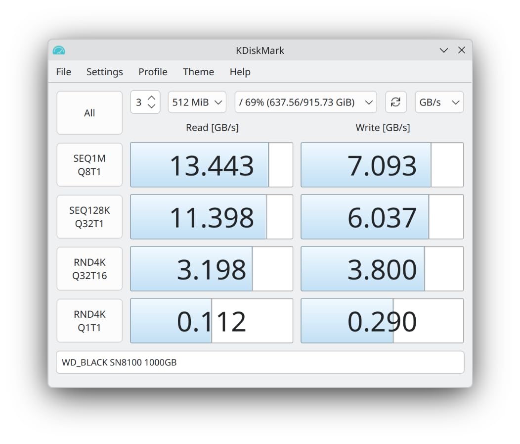 WD_Black SN8100 2TB NVMe SSD - PCIe 5.0x4, M.2 2280, Up to 14,900MB/s Read Speed customer photo 1