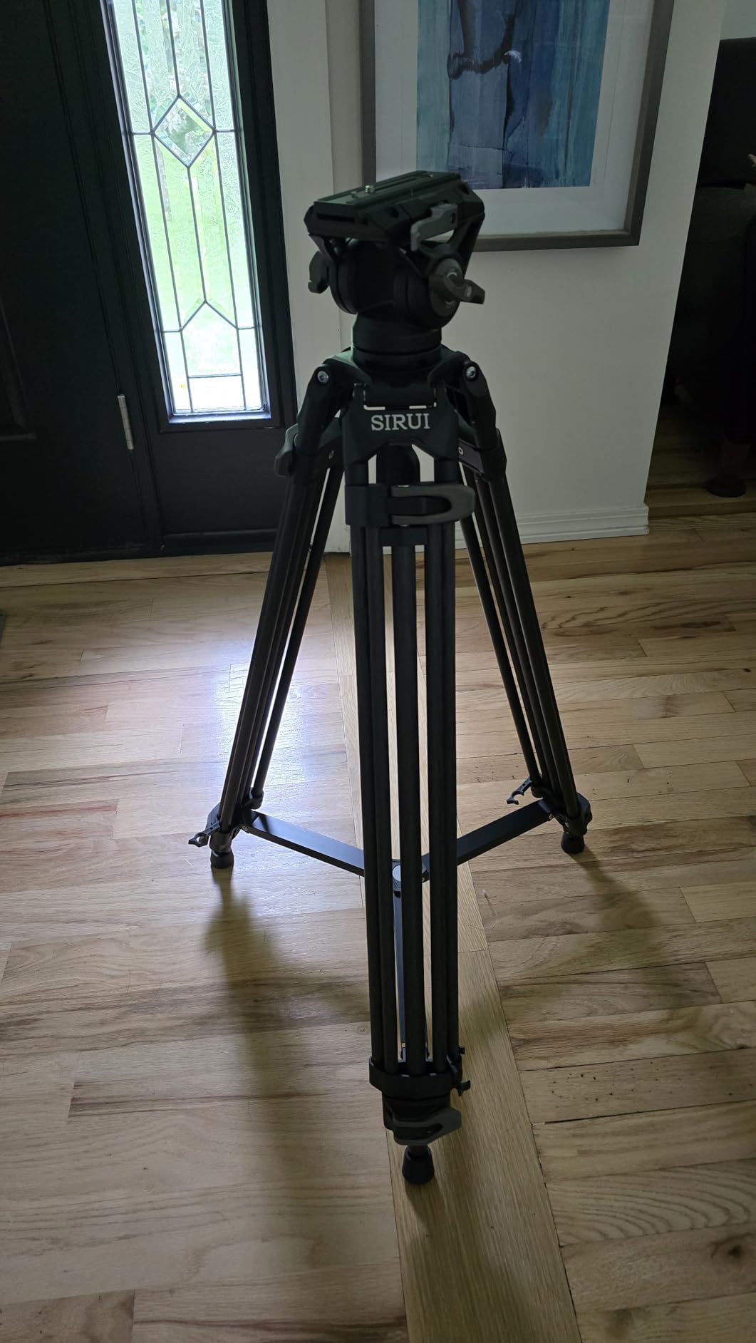 SIRUI AVT-12 Carbon Fiber Video Tripod, Fluid Head, Quick Release System | 73