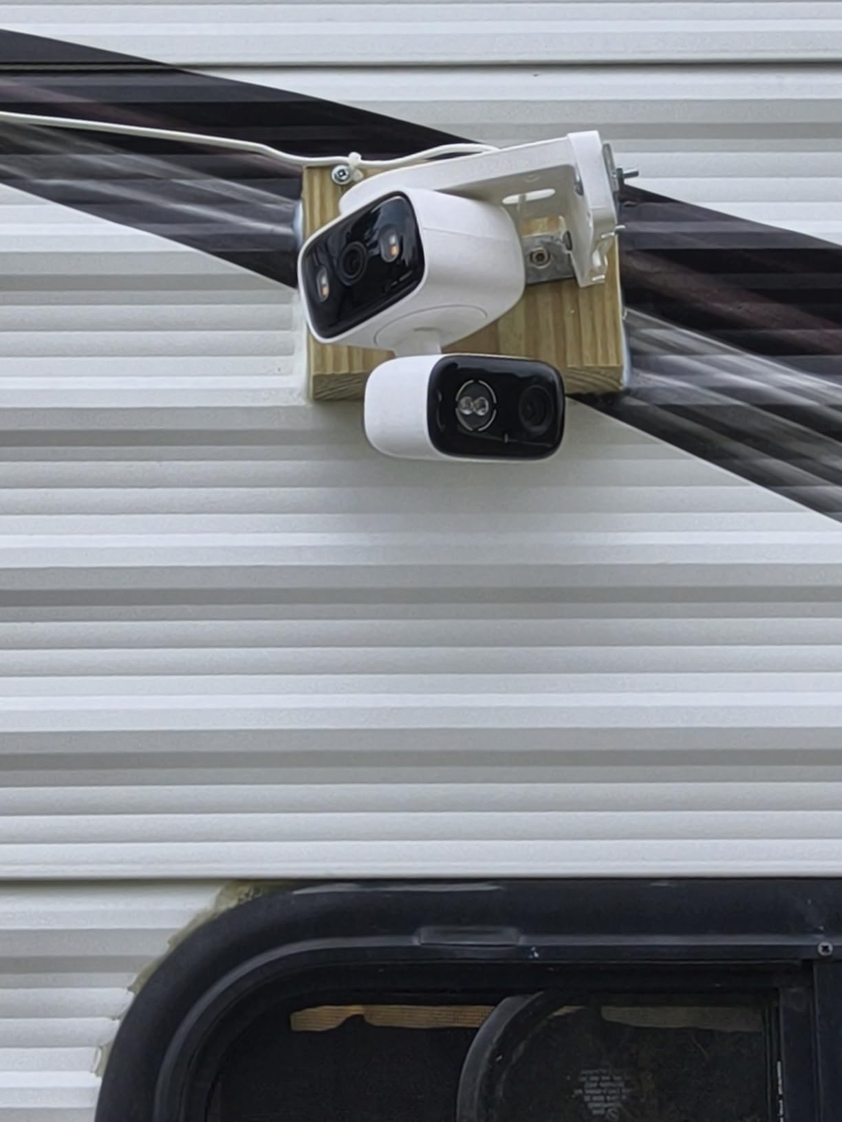 Tapo 2K Indoor/Outdoor Dual Lens Pan/Tilt Wired Security Camera, C246D | 125° Wide-Angle View + 6mm Zoom, Motion Tracking, Person/Vehicle Detection, Local Storage or Optional Cloud customer photo 1