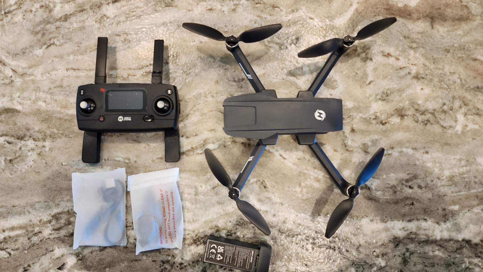 Holy Stone HS790 6K Photo Drone with Camera for Adults, 3 Axis Brushless Gimbal 4K Video, 30000ft Transmission, 60Min Flight with Fast Charging Hub, AI Night Shot, GPS Smart Flight, Beginner Mode customer photo 1