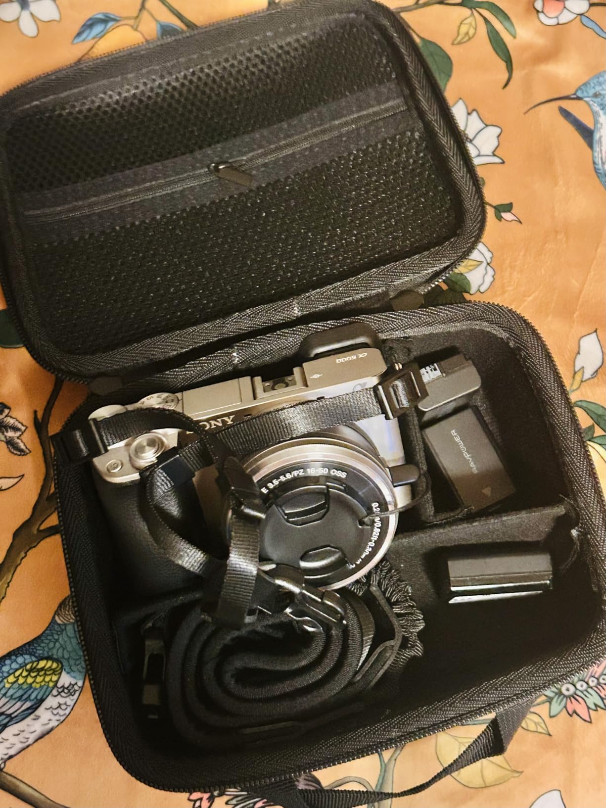 Hard Travel Case for Sony ZV-E10/ZV-E1/ZV-E10 II Vlog Digital Camera, Compatible with Sony Camera, Microphone, Camera Lens and Accessory, Shockproof, Impact-resistant, Black customer photo 2