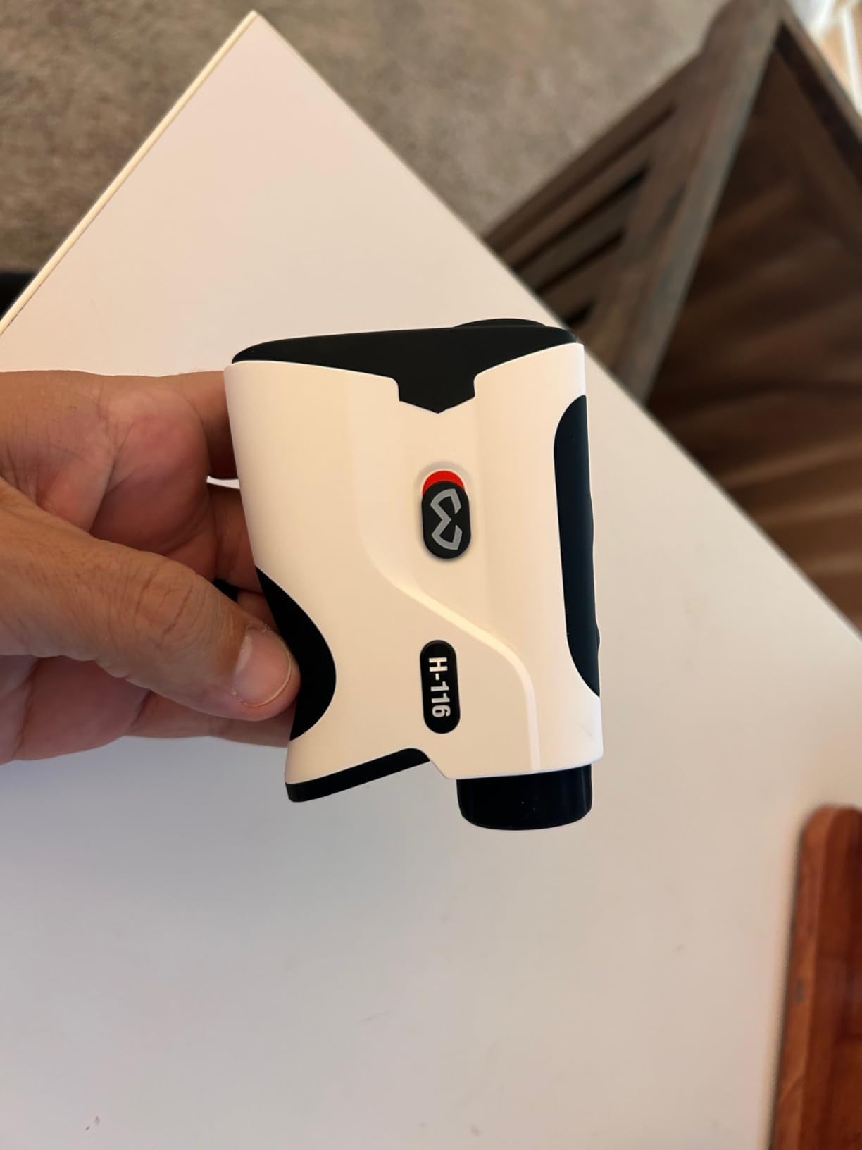 WOSPORTS Golf Rangefinder with Slope - 1200/1500 Yards Range Finder Golf with Magnetic Strap, Flag Pole Locking Vibration, 6X Magnification customer photo 1