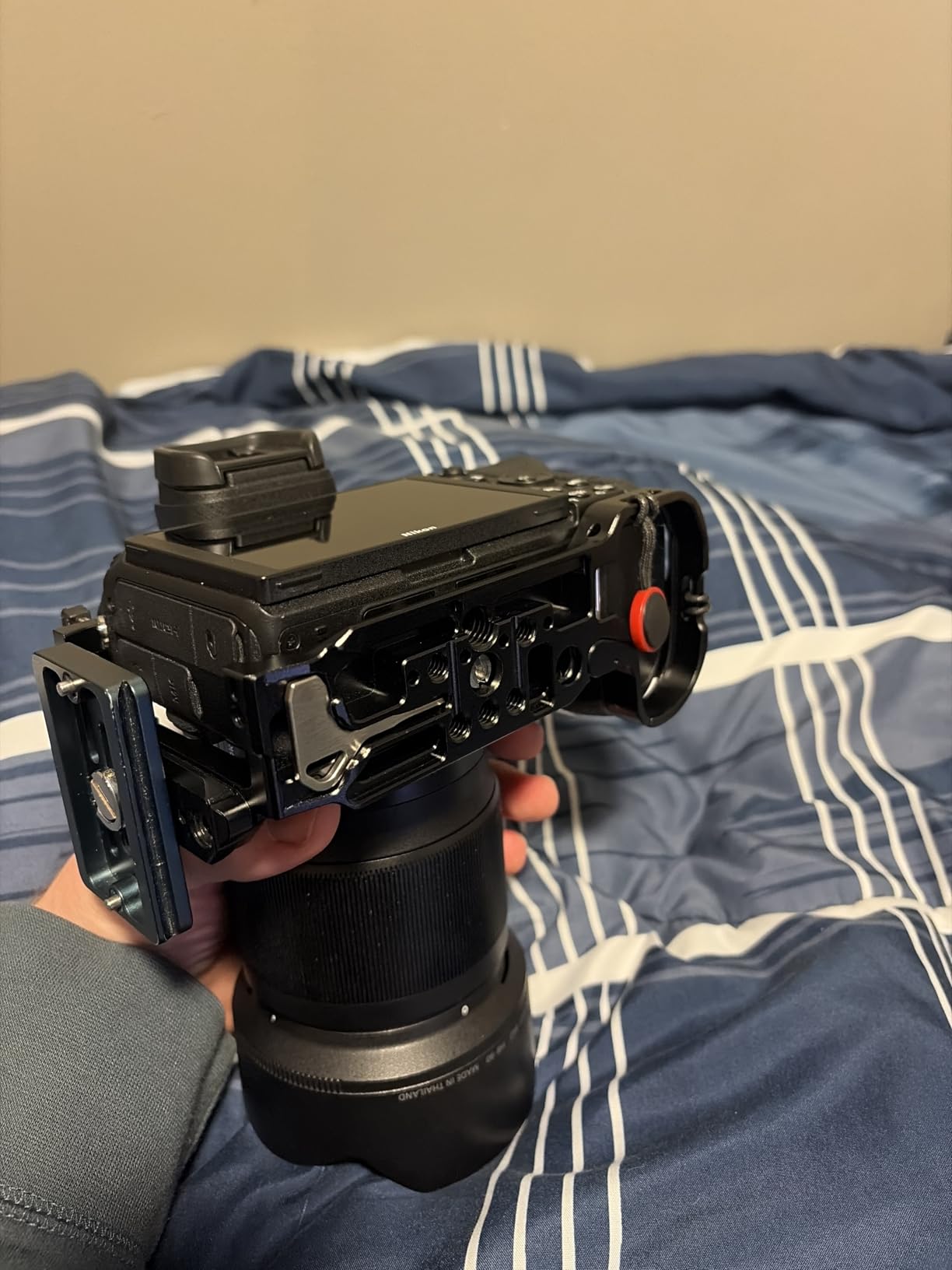 SMALLRIG Cage for Nikon Z5 II, Z5, Z6, Z6II, Z7, Z7II, Aluminum Alloy Camera Cage with Cold Shoe Mount customer photo 2