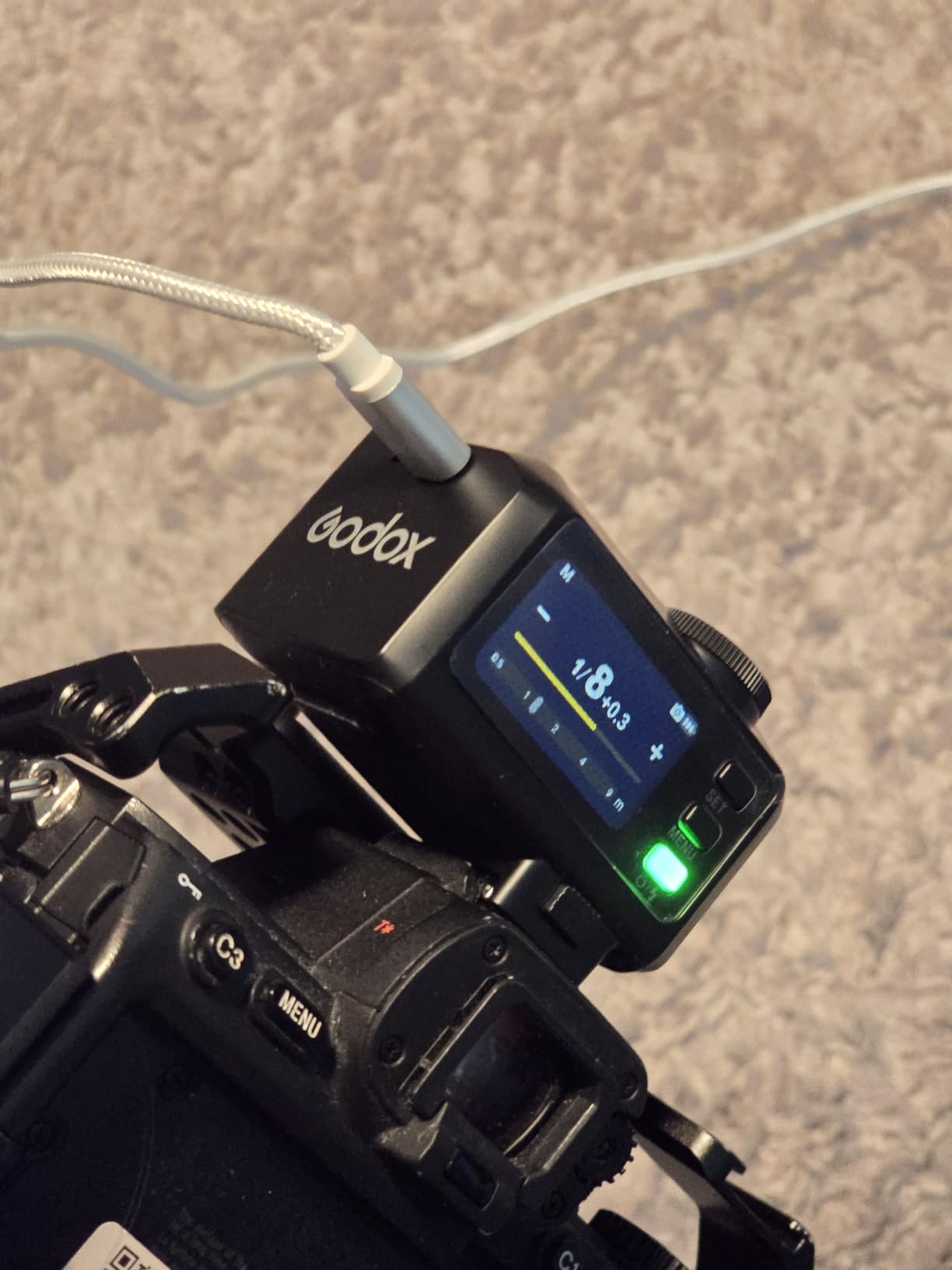 Godox iT30 Pro O Flash for Olympus Panasonic, iT30Pro O Touchscreen | Built-in Battery, 1.5s Recycle, 560 Full Power Flashes, 2.4G 1/8000 HSS, GODOX iT30ProO iT30Pro-O TTL Mini Flash for Olympus customer photo 2