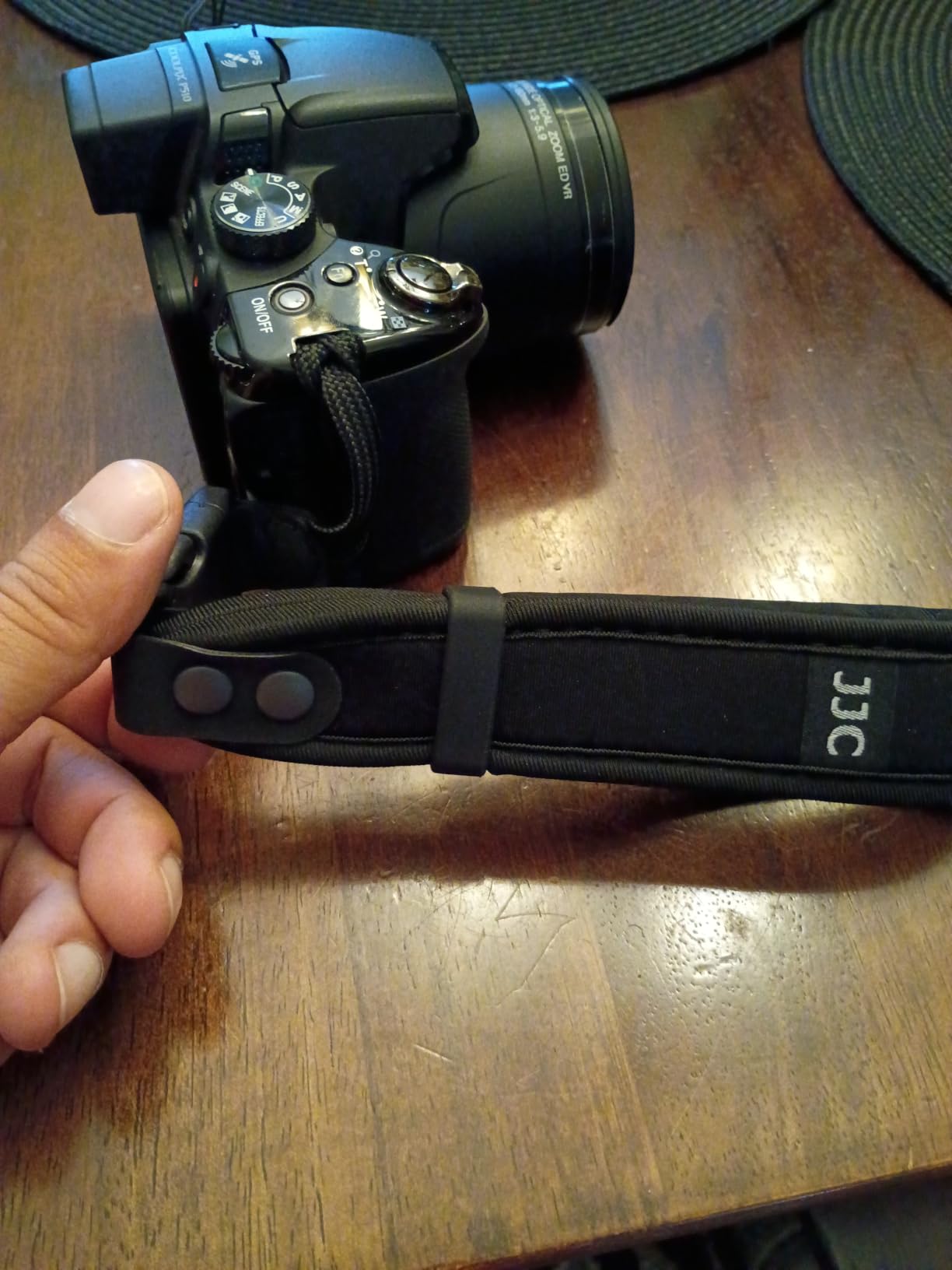 JJC Updated Soft Camera Hand Strap Wrist Strap for Canon EOS R RP R5 R6 Mark III | for EOS R RP R6 II R10 M6 M50 Mark II M200 Sony A7V A7IV A7III A7II A7R VI V A7RIV III A7S III & More Mirrorless DSLR Cameras customer photo 1