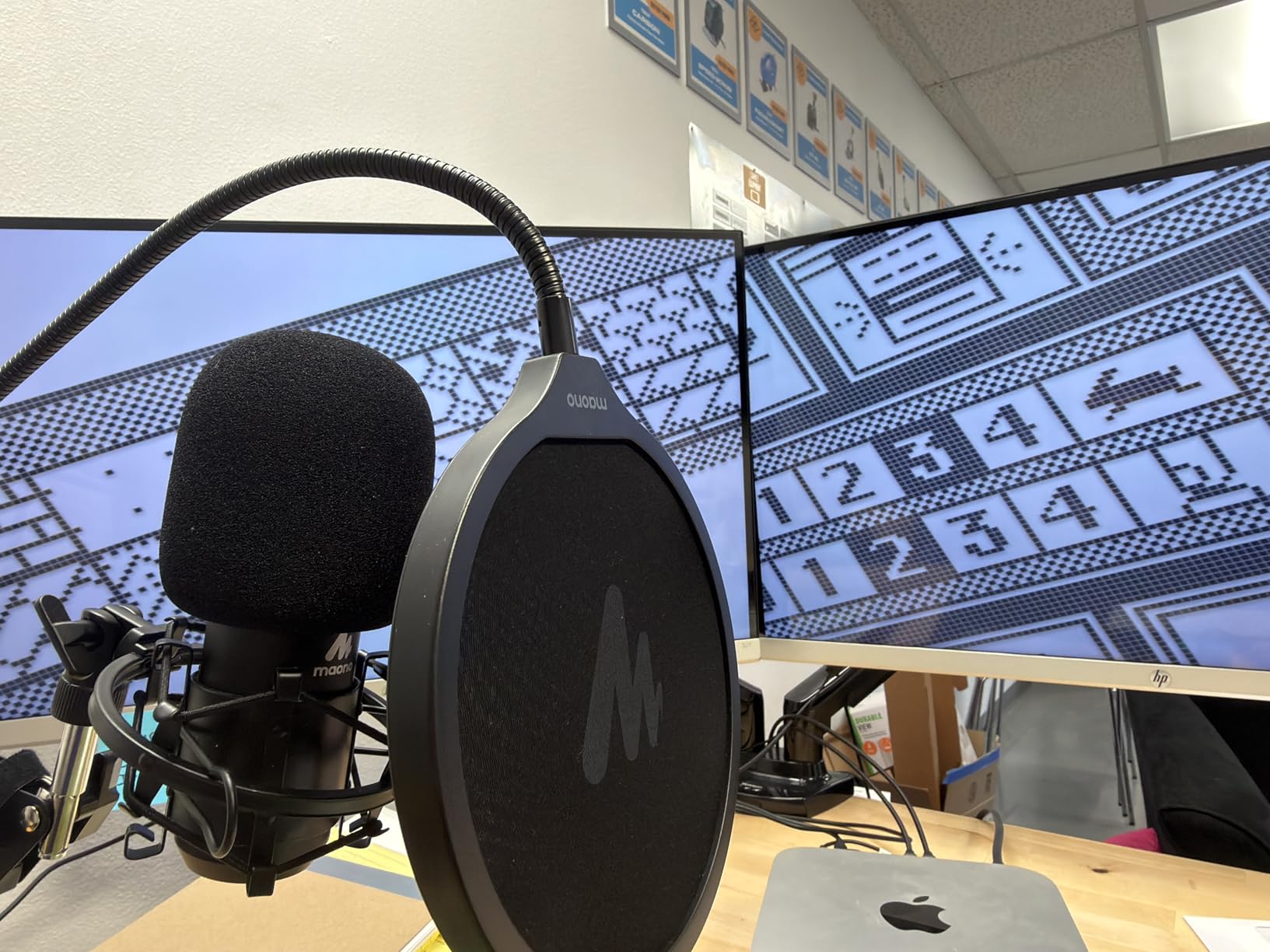 MAONO XLR/USB Condenser Microphone: 192kHz/24Bit Plug & Play PC Computer Podcast Cardioid Metal Mic Kit with Software, Professional Sound Chipset for Recording, Studio, Singing, YouTube A04 Gen2 customer photo 1