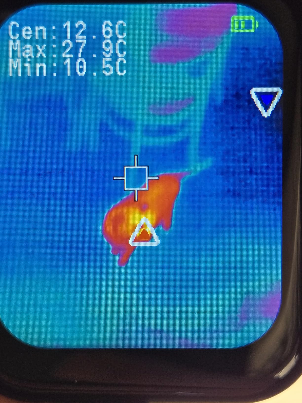 Mini Thermal Camera with Touchscreen Infrared Imager for Home Inspection | No App Required Small Thermal Imager, 80x60 IR Resolution customer photo 1