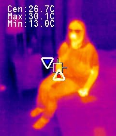 Mini Thermal Camera with Touchscreen Infrared Imager for Home Inspection | No App Required Small Thermal Imager, 80x60 IR Resolution customer photo 2