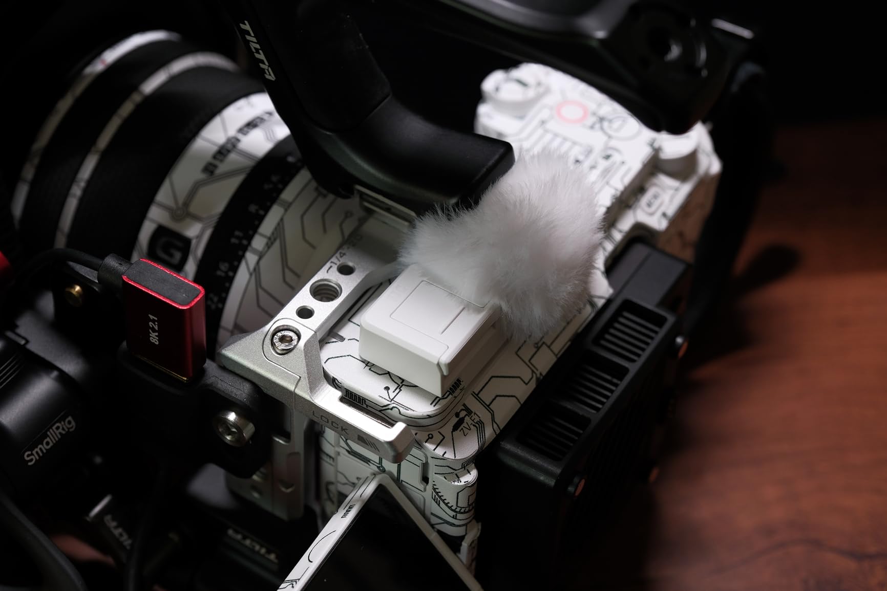 JJC Cold Shoe Wind Muff for Sony ZV-E10 II ZVE10 ZV-1F ZV-1 II ZV-E1, Black, Furry Windshield Wind Shield, Microphone Puff, Shoe Adapter Mount Holder for LED Light Mic Attachment, Vlogging Accessories customer photo 1