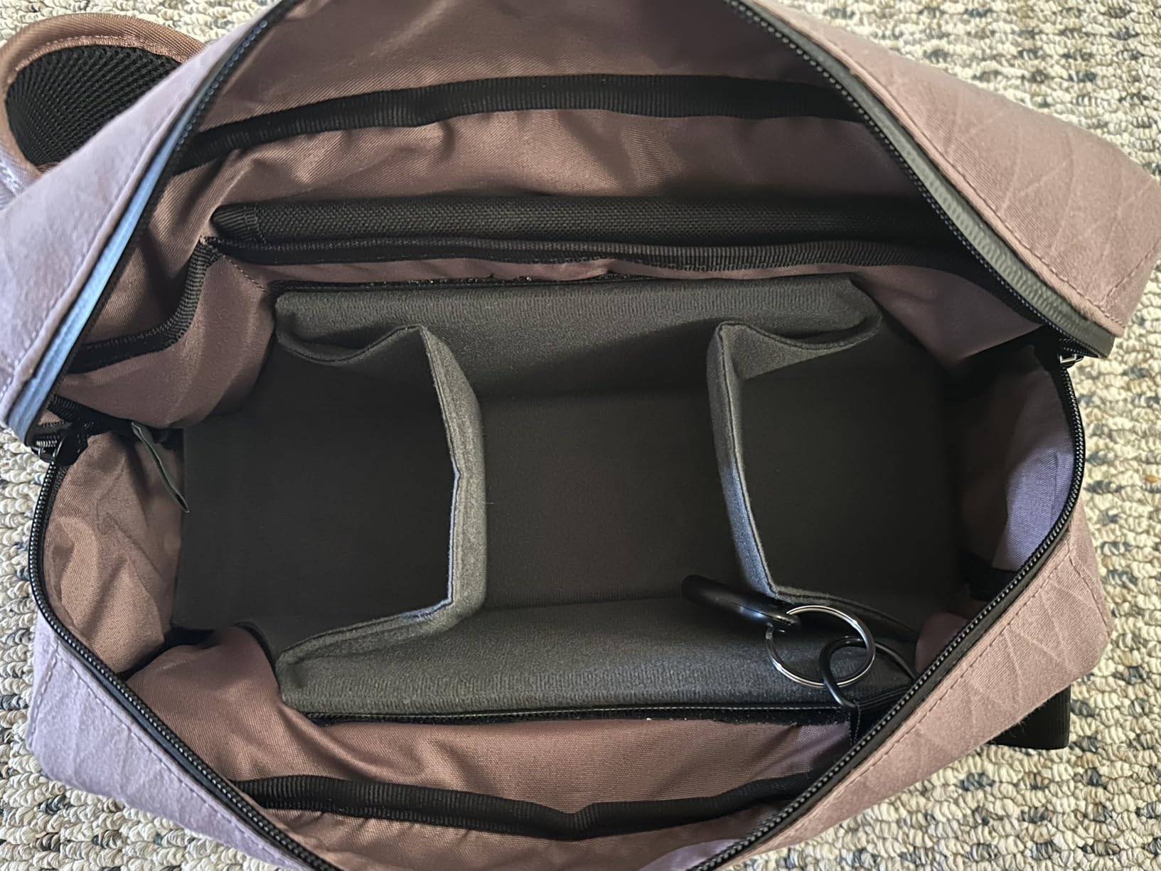Shockproof Camera Storage Bag Removable Padded Insert Flexible Compartments Foldable Design Equipment Protecting customer photo 2
