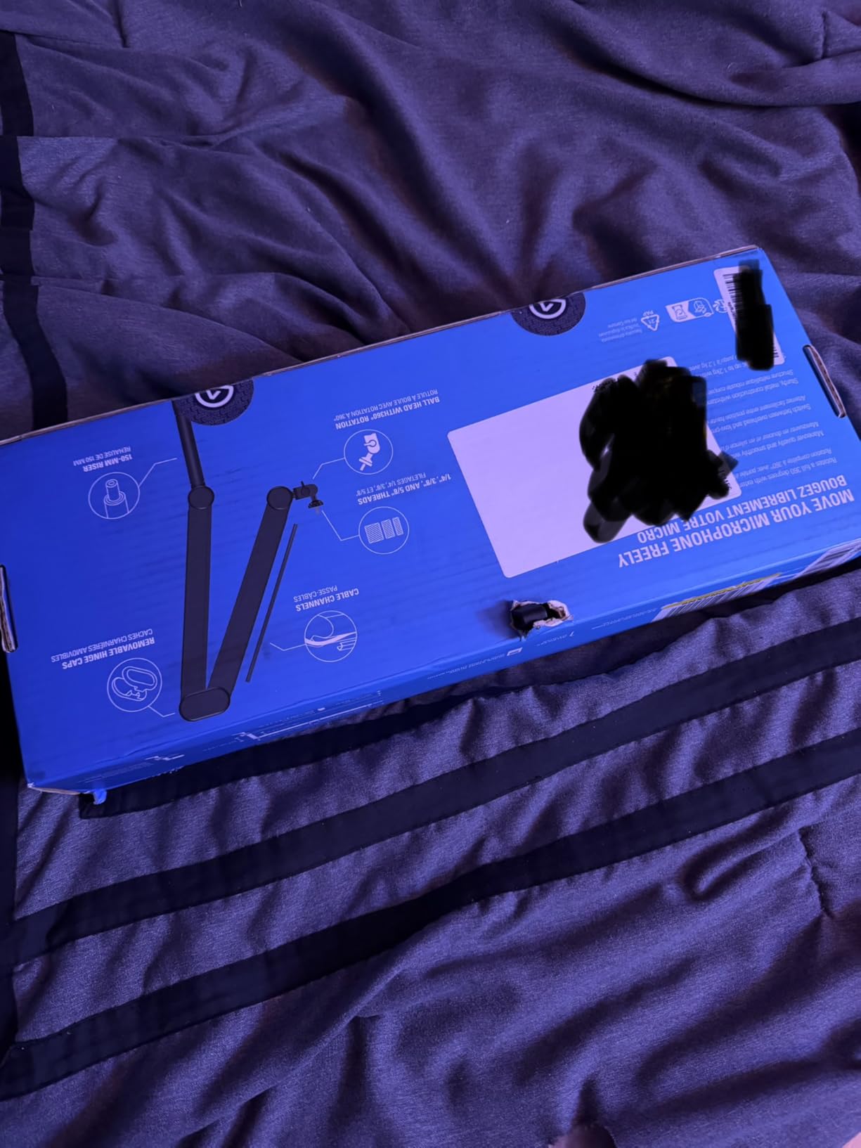 Elgato Wave Mic Arm MK.2, Studio Boom Arm for Microphones | Rises Above Monitors or Stays Low Profile, Silent Operation, Slim All-Metal Design, Padded Clamp customer photo 1