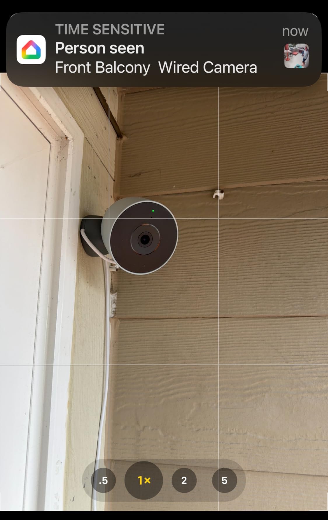 Nest Cam Outdoor (Wired, 2nd Gen) - Security Camera - Snow - 2 Pack customer photo 2