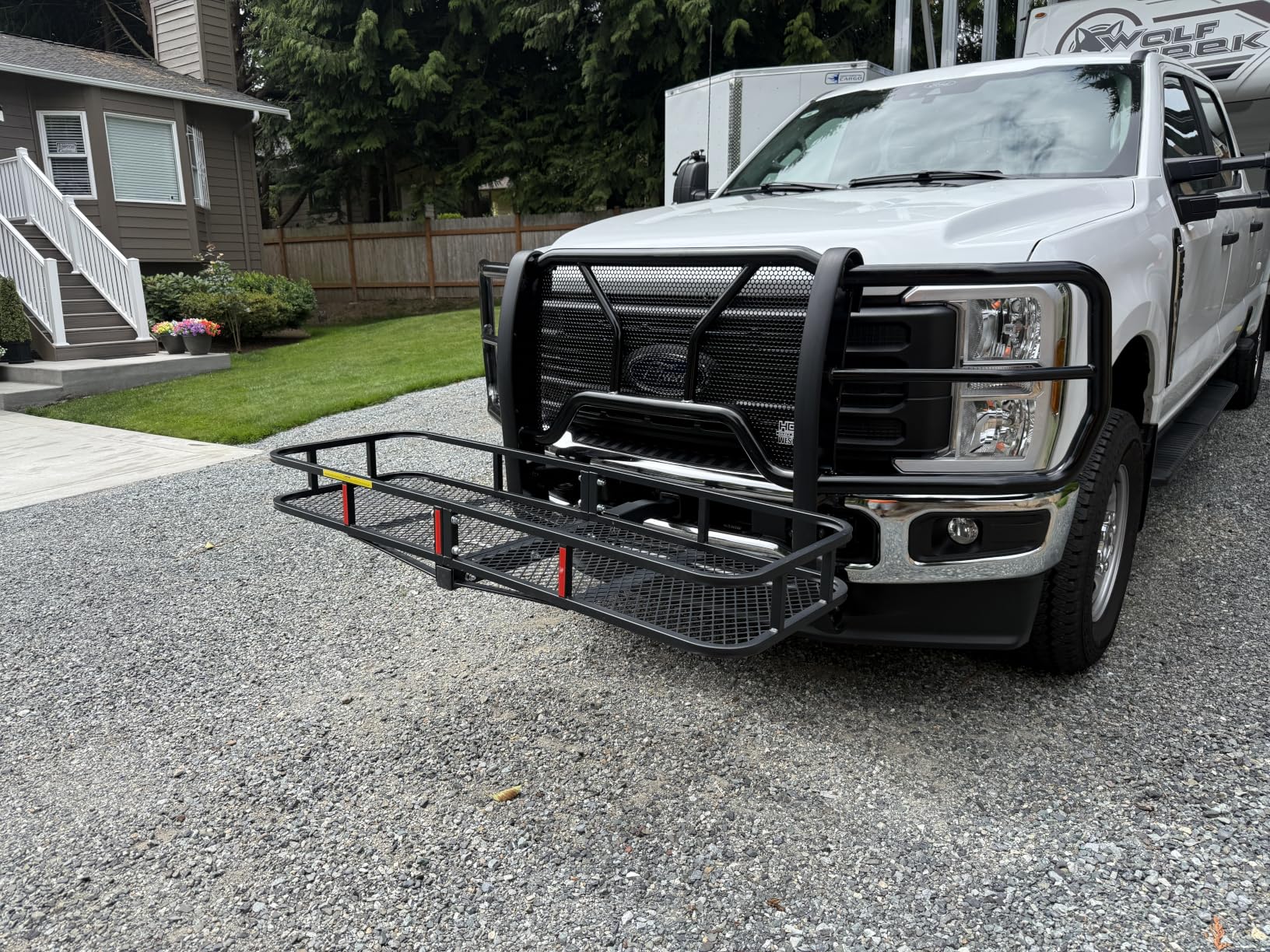 WEIZE Roof Rack Carrier Basket Universal Rooftop 54