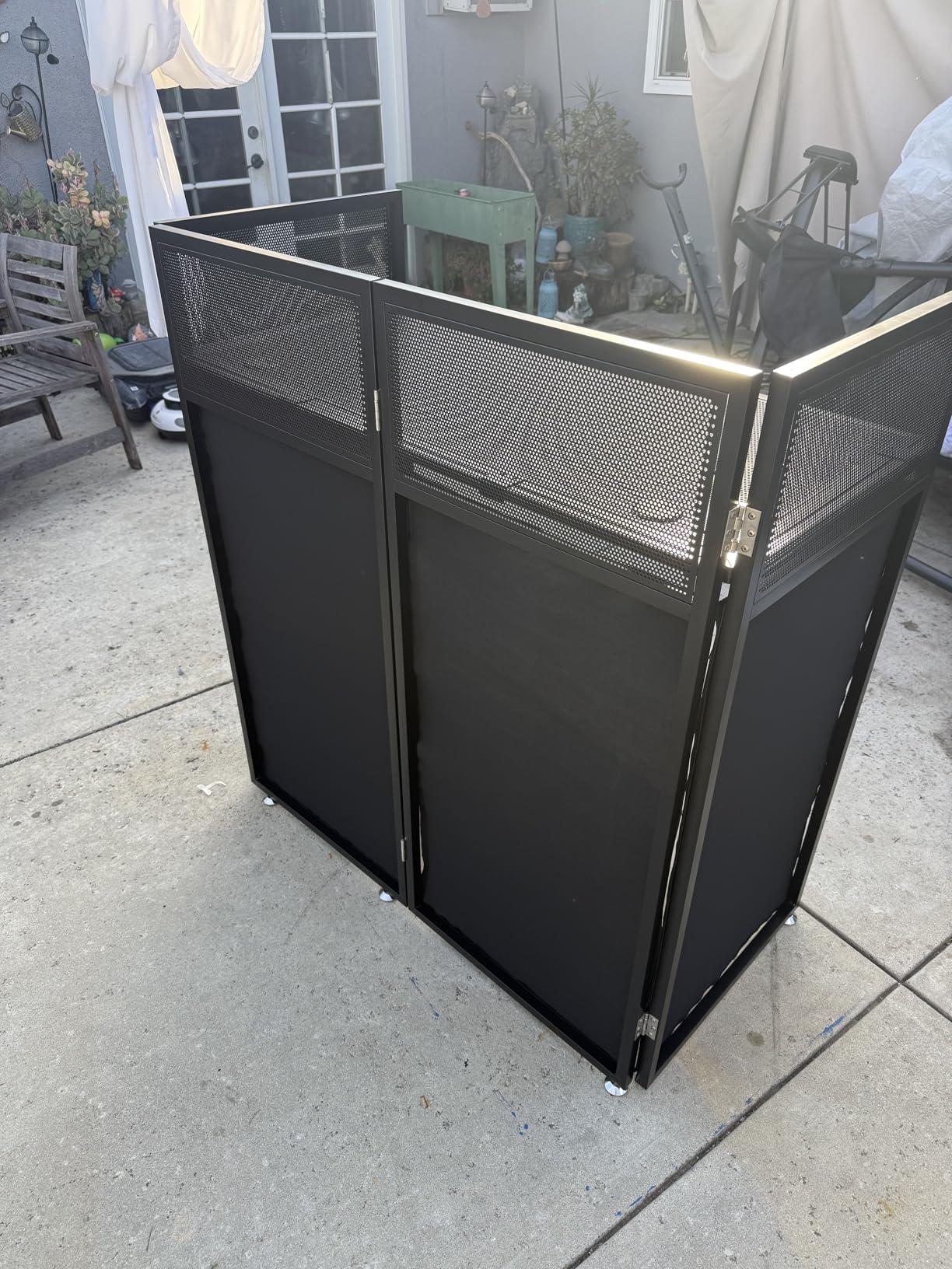 Portable DJ Booth Table Station 44
