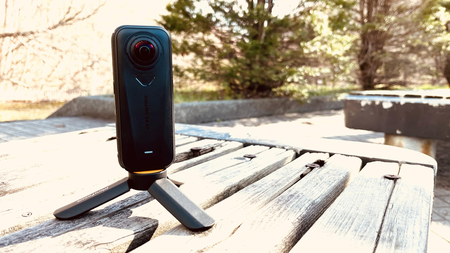 Insta360 X4 Air Starter Bundle - Lightweight 165g 8K 360 Camera, Invisible Selfie Stick, Replaceable Lenses, Shoot First & Frame Later, Built-in Wind Guard, FlowState Stabilization, AI-Powered App customer photo 1
