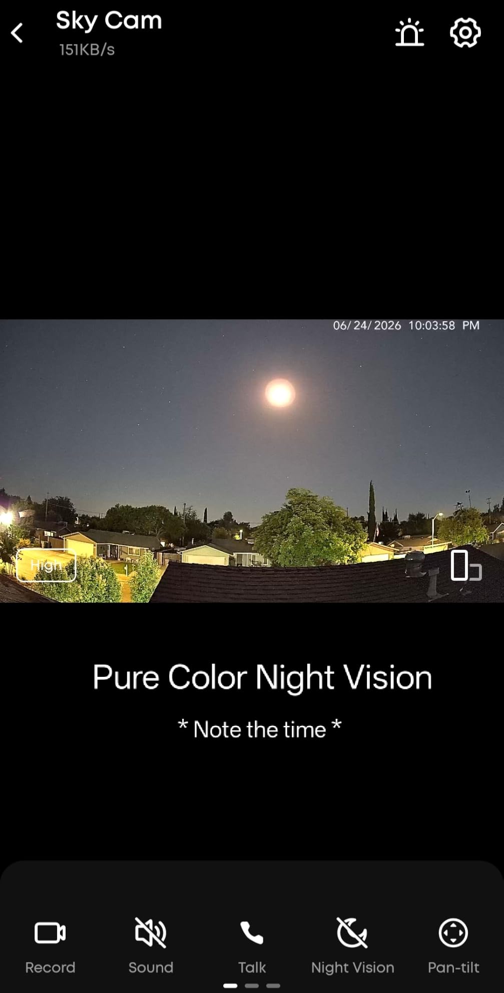 eufy Security Indoor/Outdoor Camera C31, 360° Pan & Tilt, AI Auto-Tracking | Spotlight-Free Color Night Vision, IP66, AI Human/Vehicle/Pet/Cry Detection, Wired Camera with 24/7 Recording, No Subscription customer photo 2