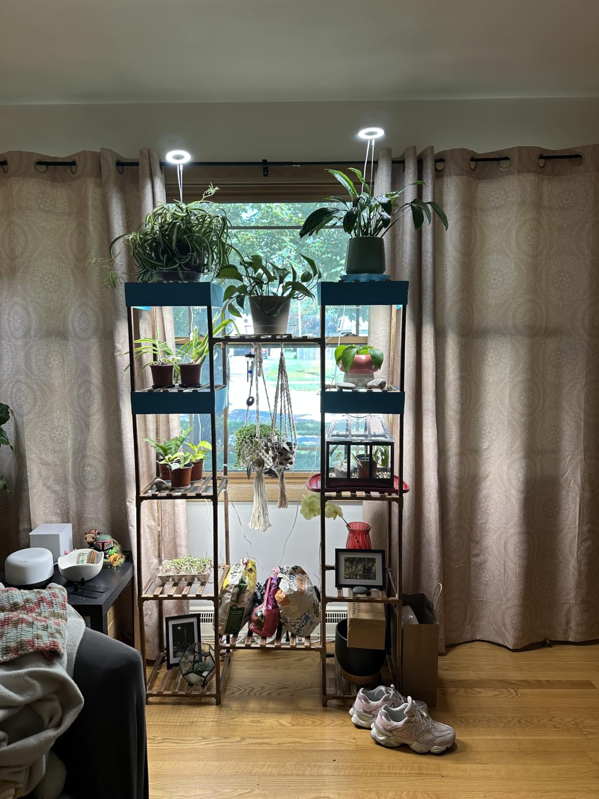 8-Pack Panel Grow Lights for Indoor Plants, FECiDA 2026 LED Plant Grow Light for Under Cabinet Plants, Full Spectrum Growing Lamp with 4,8,12,16,20 Hr Timer, Free Linking customer photo 2