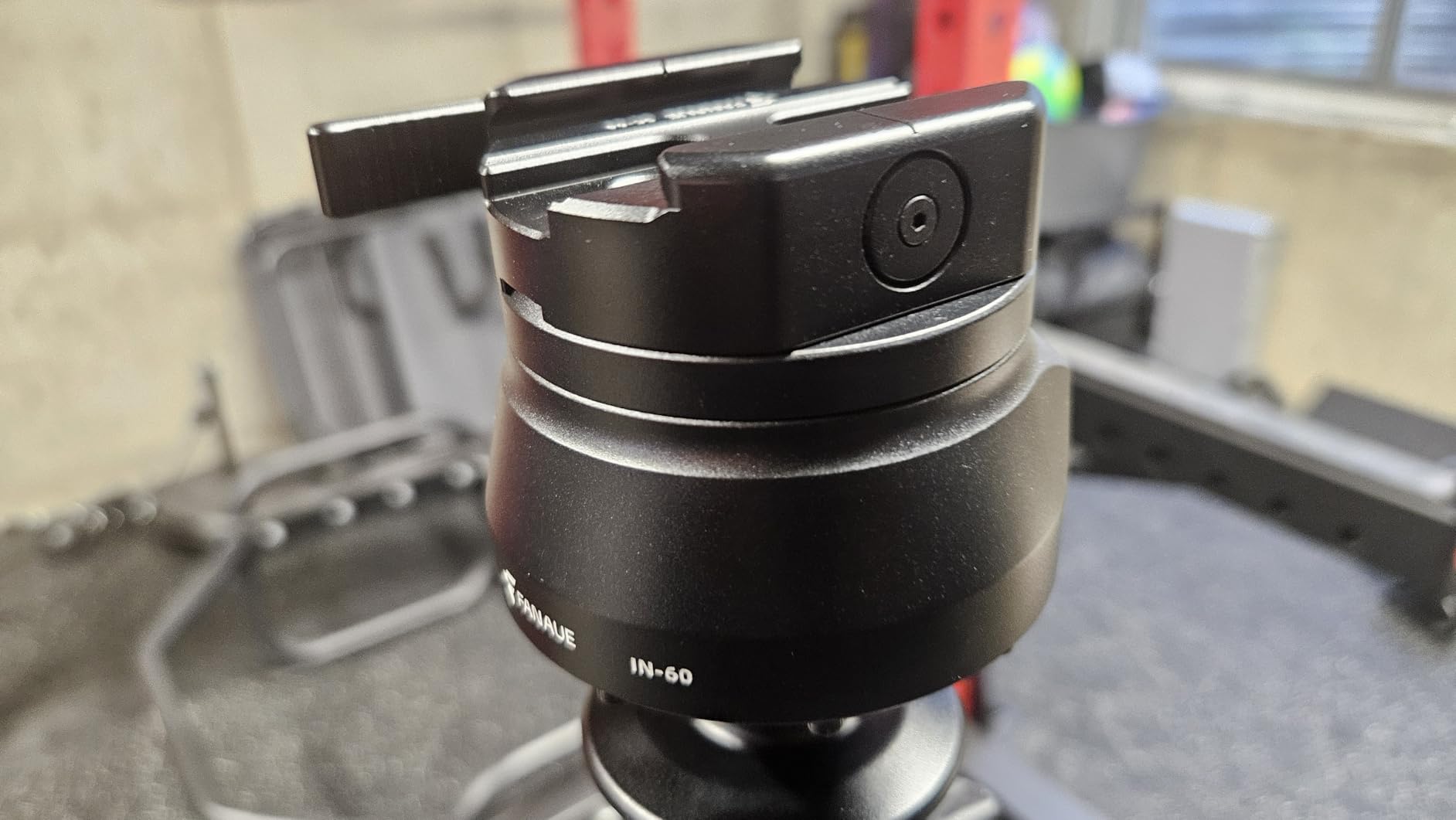 FANAUE 60mm Tripod Ball Head Compatible with Arca Quick Release Plate, Quick Locking, Professional Aluminum Ball Head - IN-60T customer photo 1