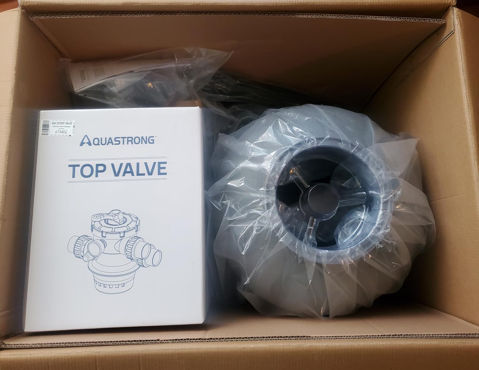 Aquastrong 24in Pool Sand Filter Tank with 6-Way Valve | Pool Filters for Inground Pools Up to 37,000 Gallons, Includes PVC Adapters customer photo 1