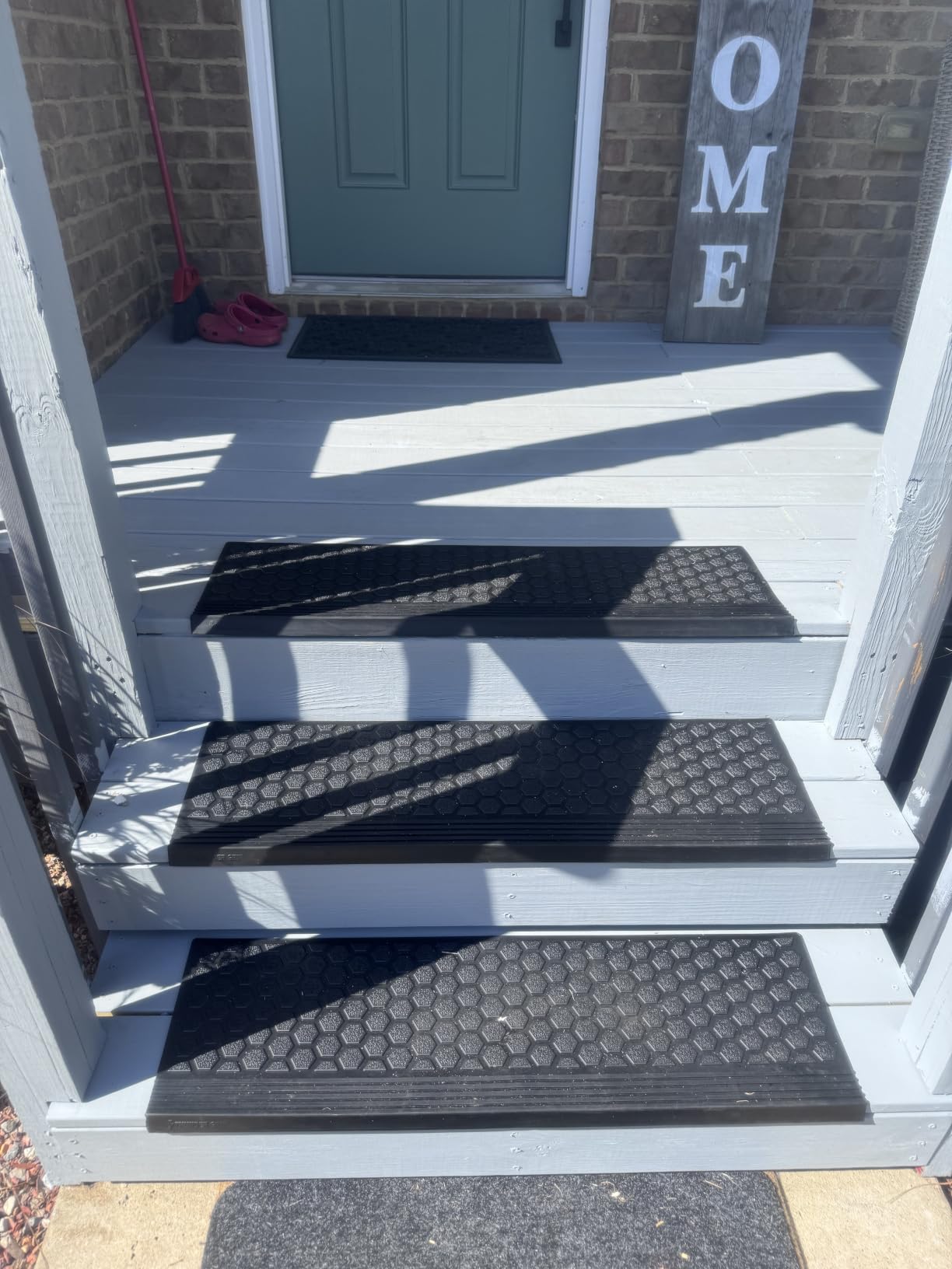 Thunder Grip Rubber Stair Treads Outdoor 30