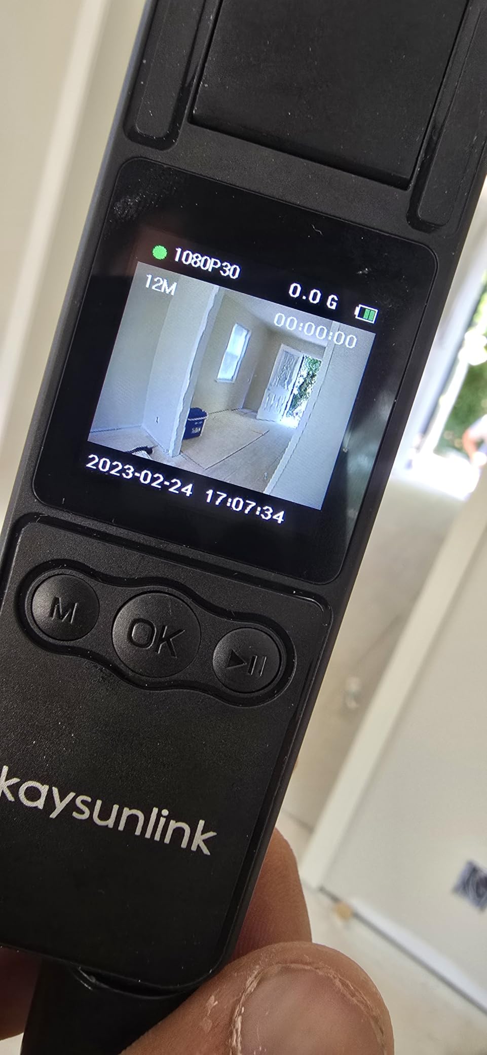 kaysunlink 4K 128GB Body Camera with 1.4